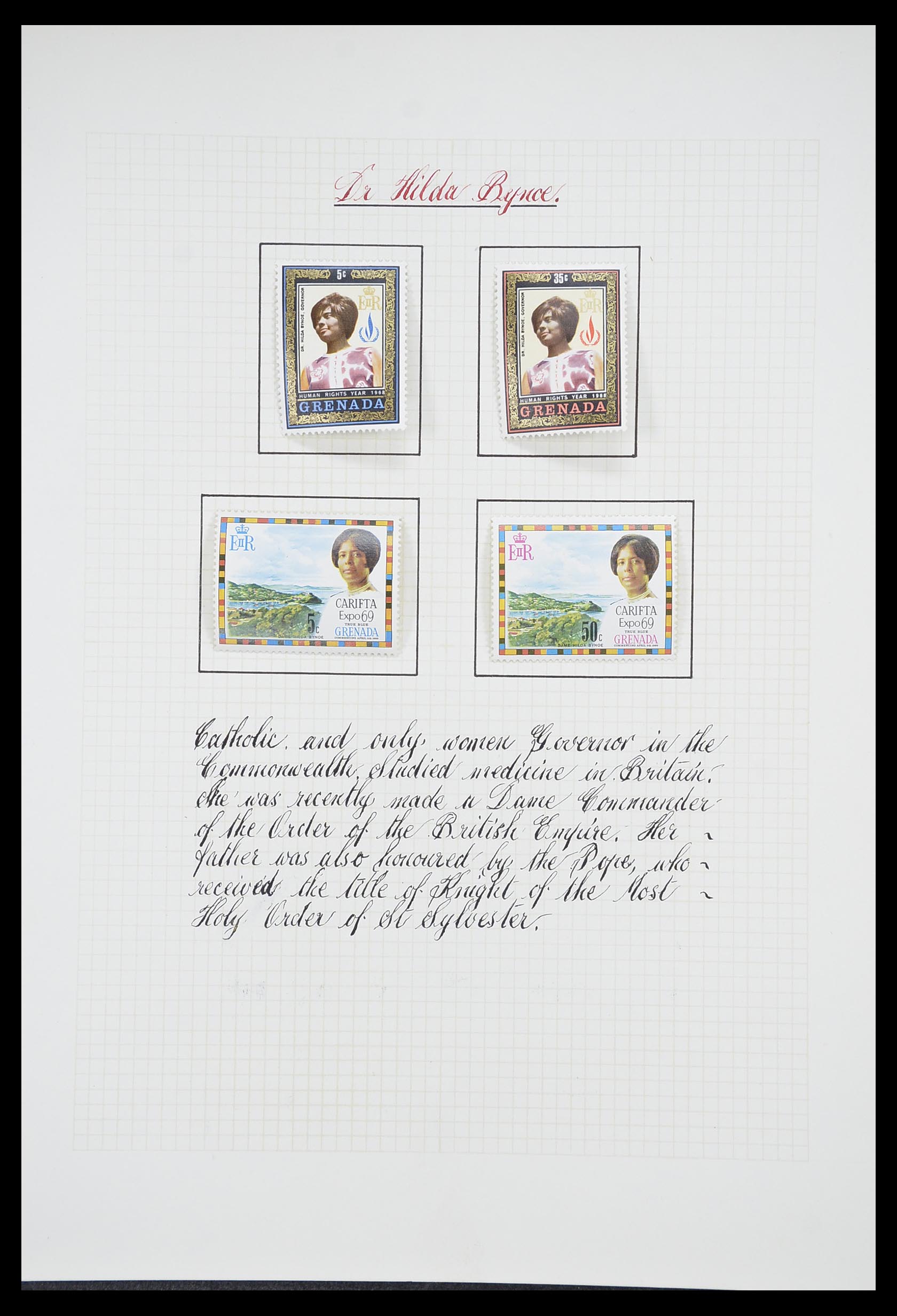33657 0029 - Stamp collection 33657 Thematics Religion 1900-1990.