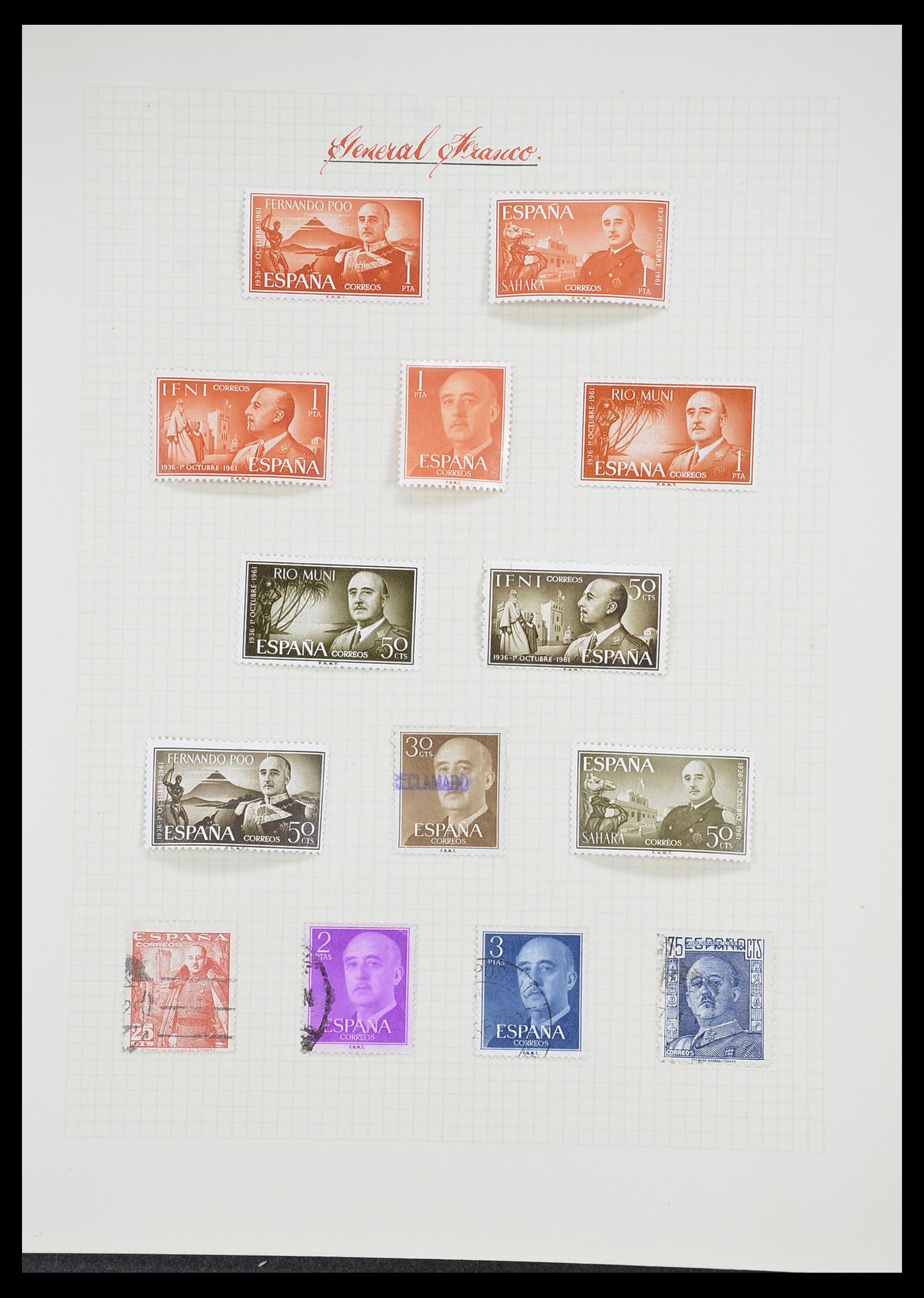33657 0032 - Stamp collection 33657 Thematics Religion 1900-1990.