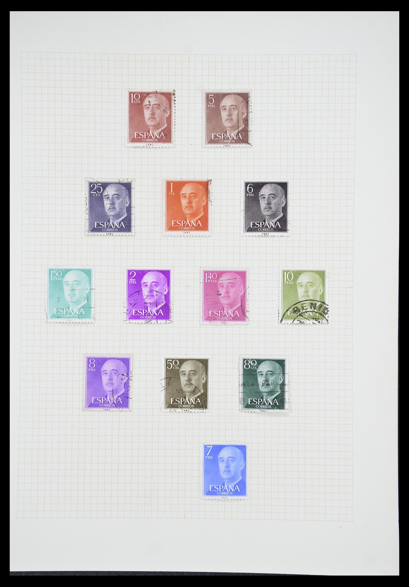 33657 0033 - Postzegelverzameling 33657 Motief Religie 1900-1990.