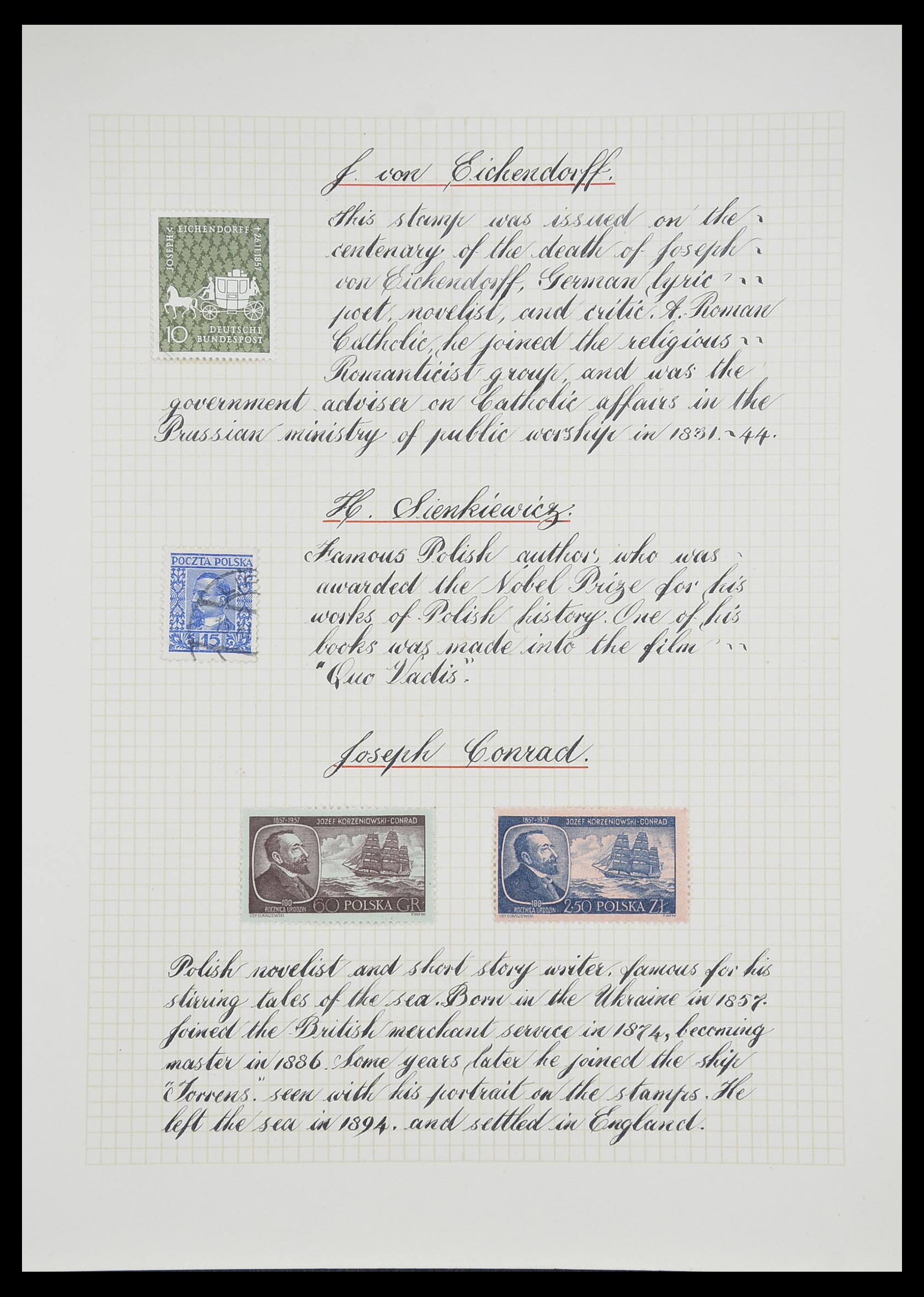 33657 0047 - Postzegelverzameling 33657 Motief Religie 1900-1990.