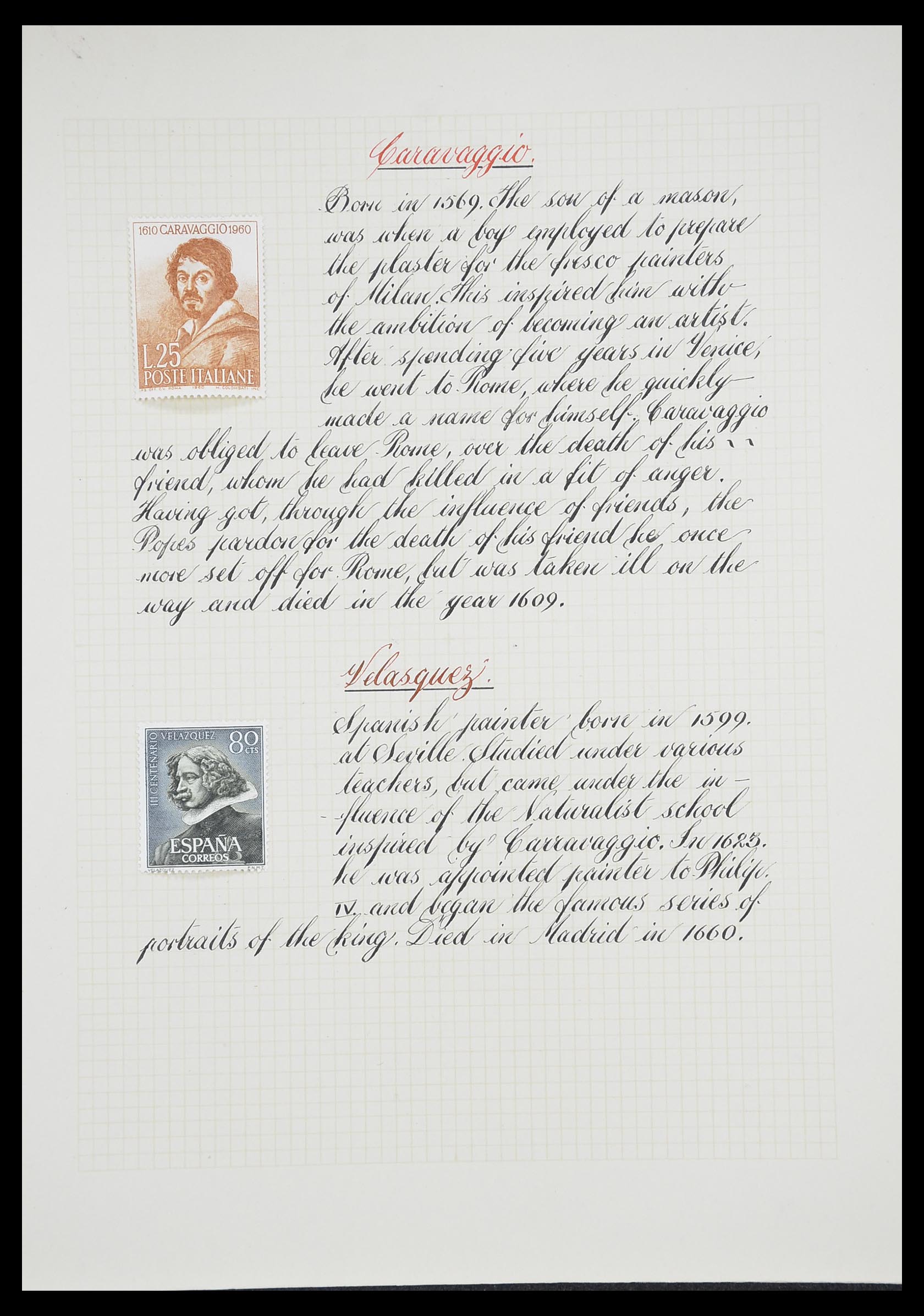 33657 0058 - Postzegelverzameling 33657 Motief Religie 1900-1990.