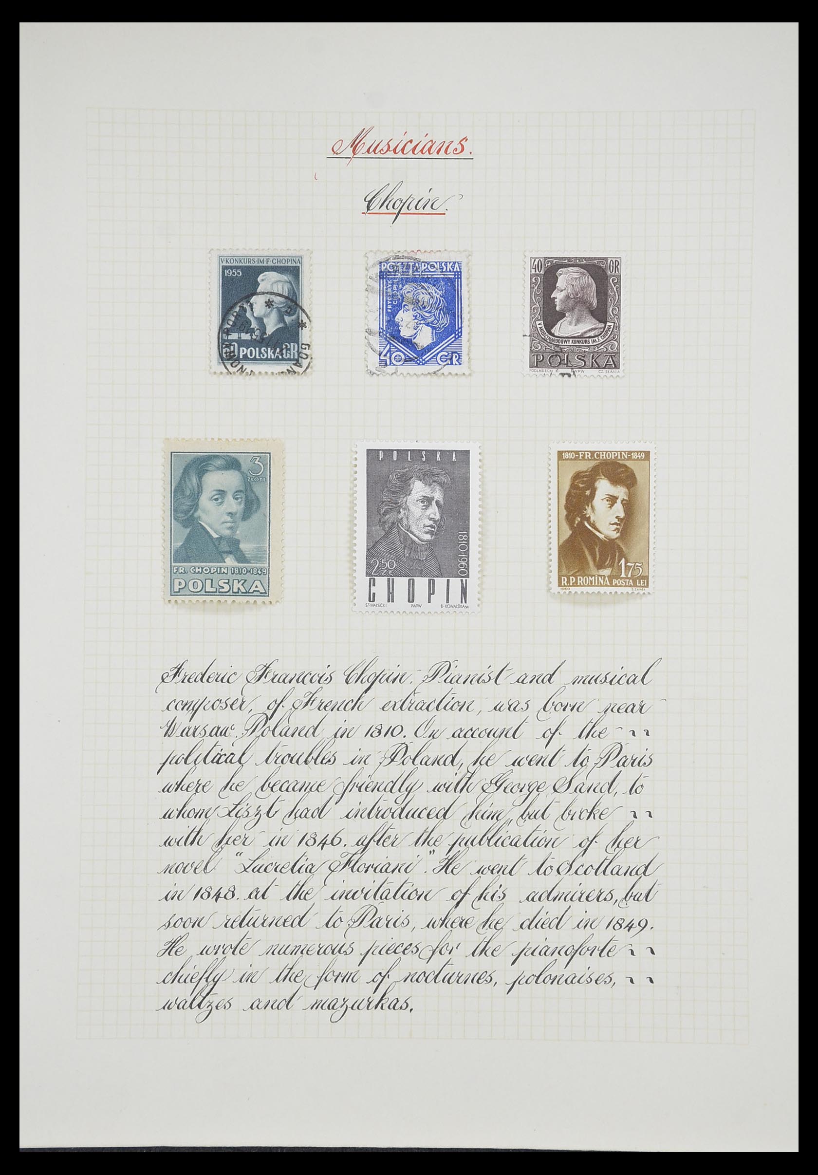 33657 0065 - Stamp collection 33657 Thematics Religion 1900-1990.