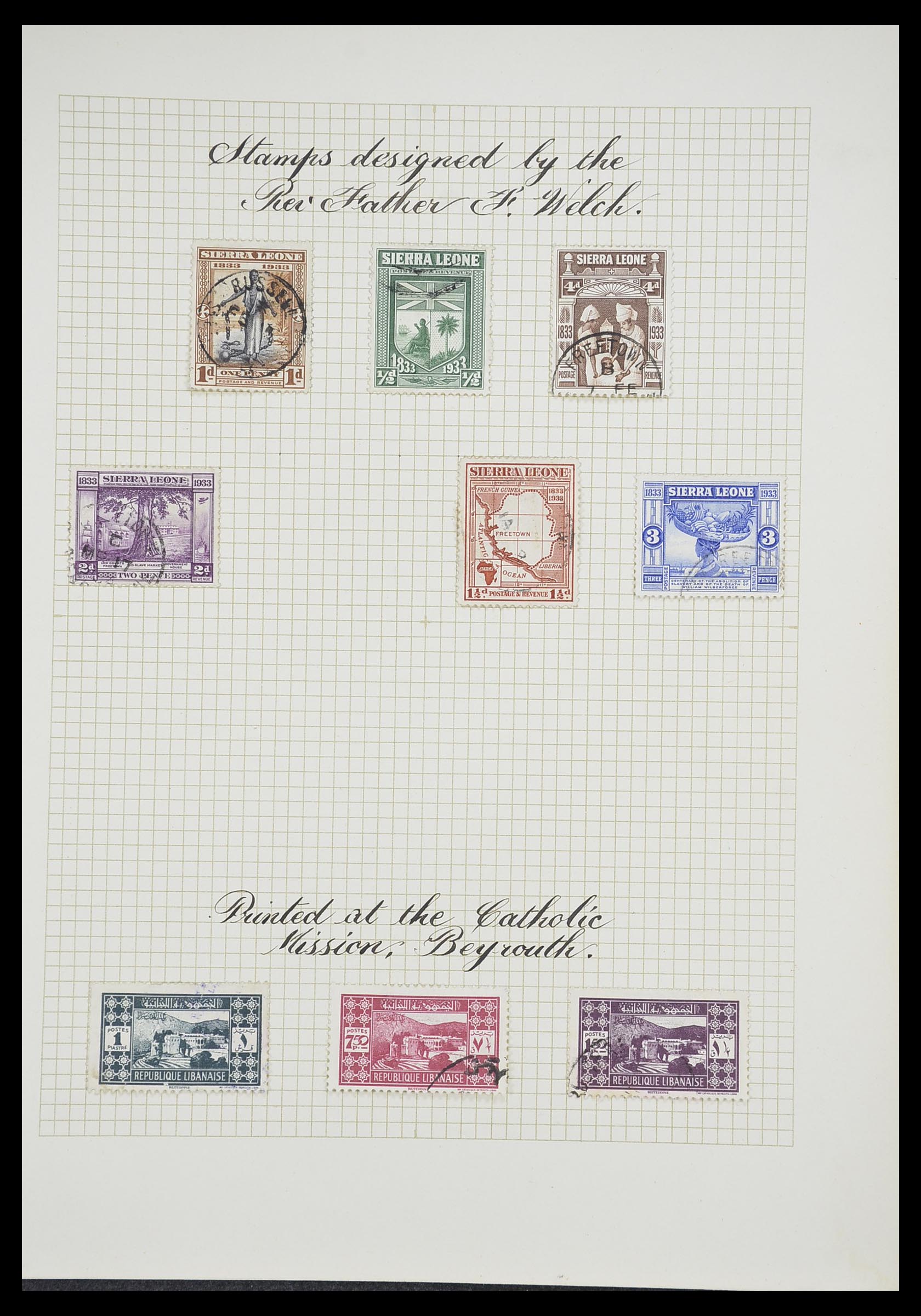 33657 0089 - Postzegelverzameling 33657 Motief Religie 1900-1990.