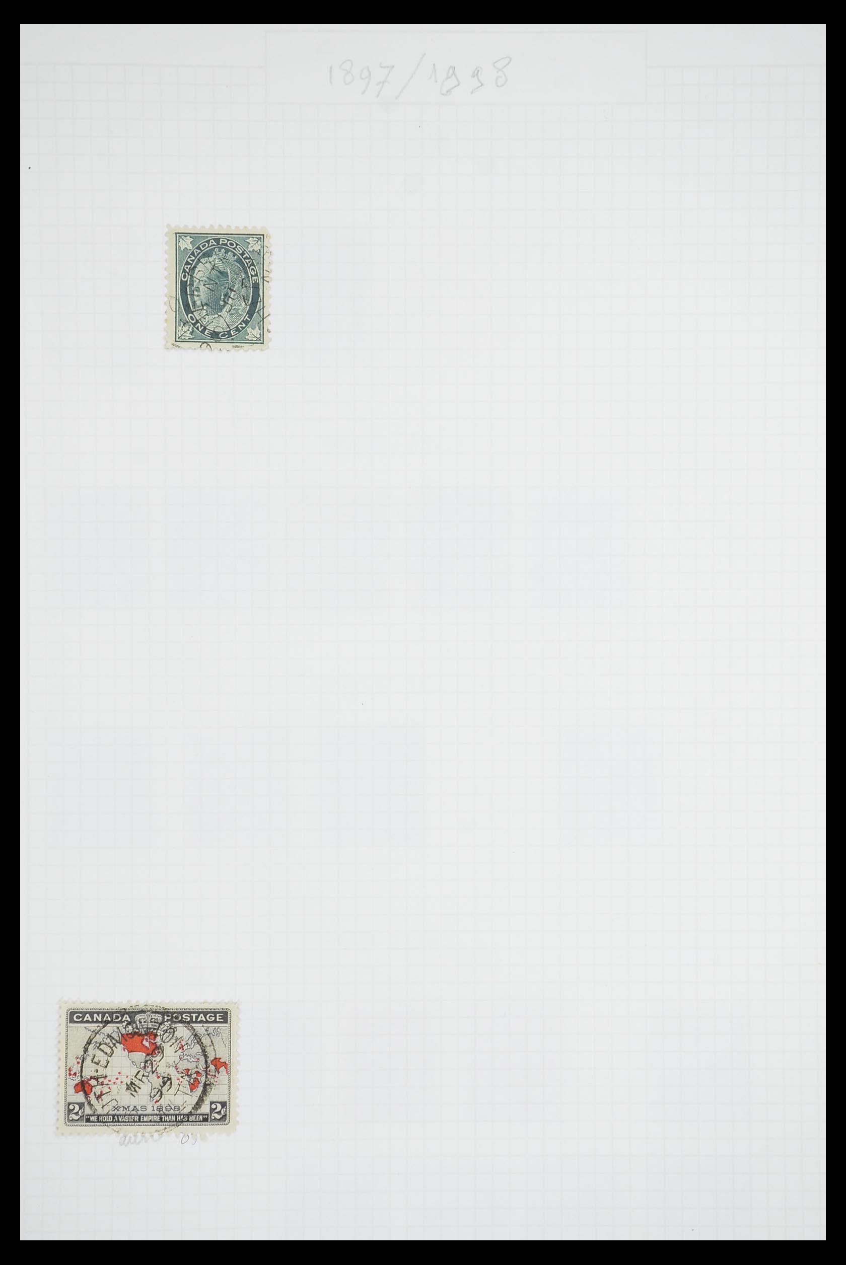 33660 0004 - Postzegelverzameling 33660 Canada 1859-2003.