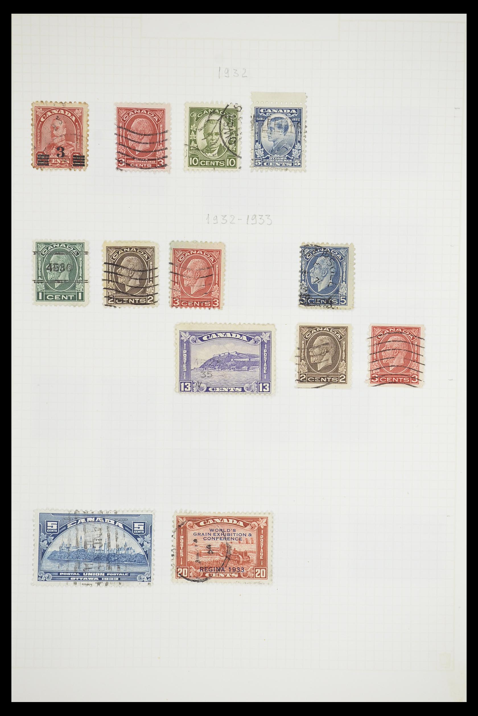 33660 0009 - Postzegelverzameling 33660 Canada 1859-2003.