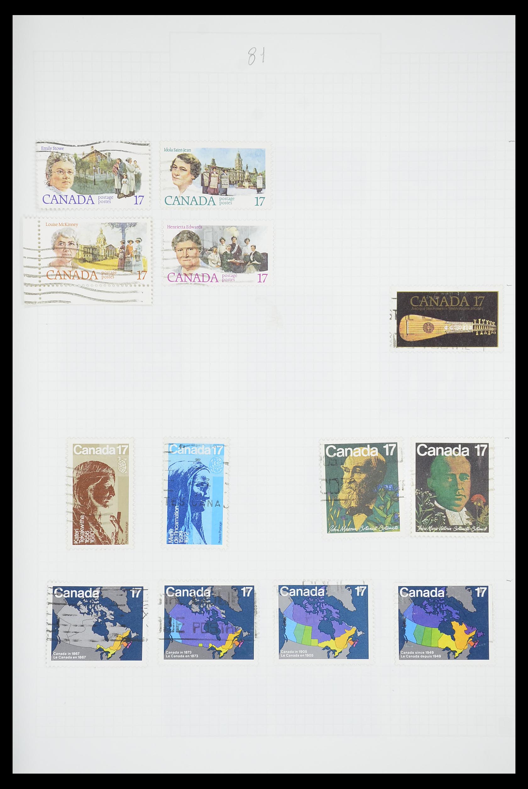 33660 0061 - Stamp collection 33660 Canada 1859-2003.