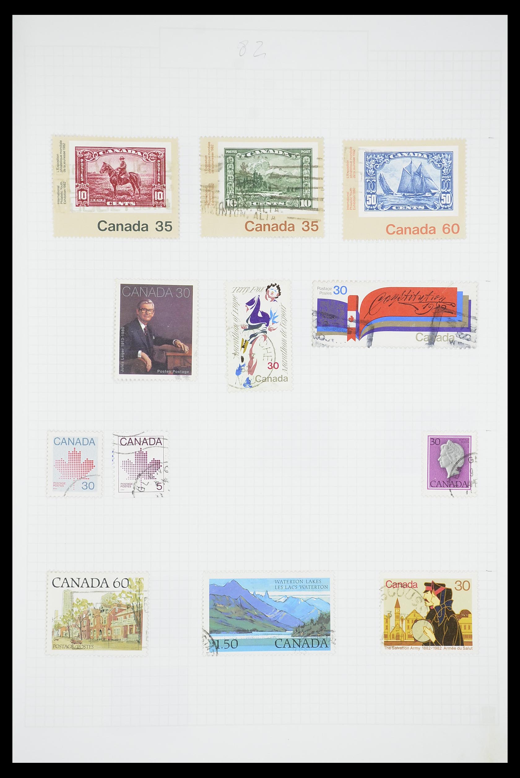 33660 0064 - Stamp collection 33660 Canada 1859-2003.