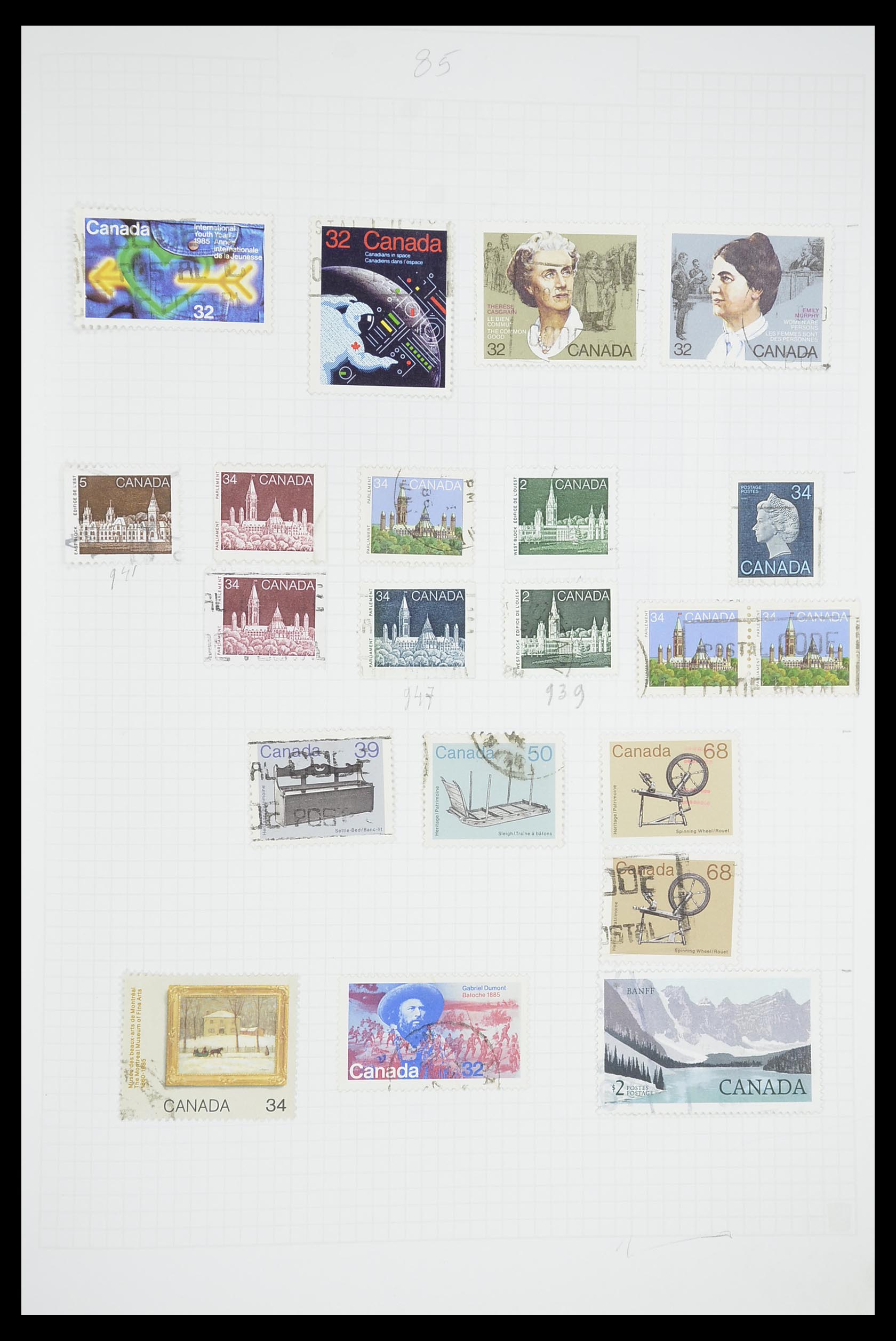33660 0073 - Stamp collection 33660 Canada 1859-2003.