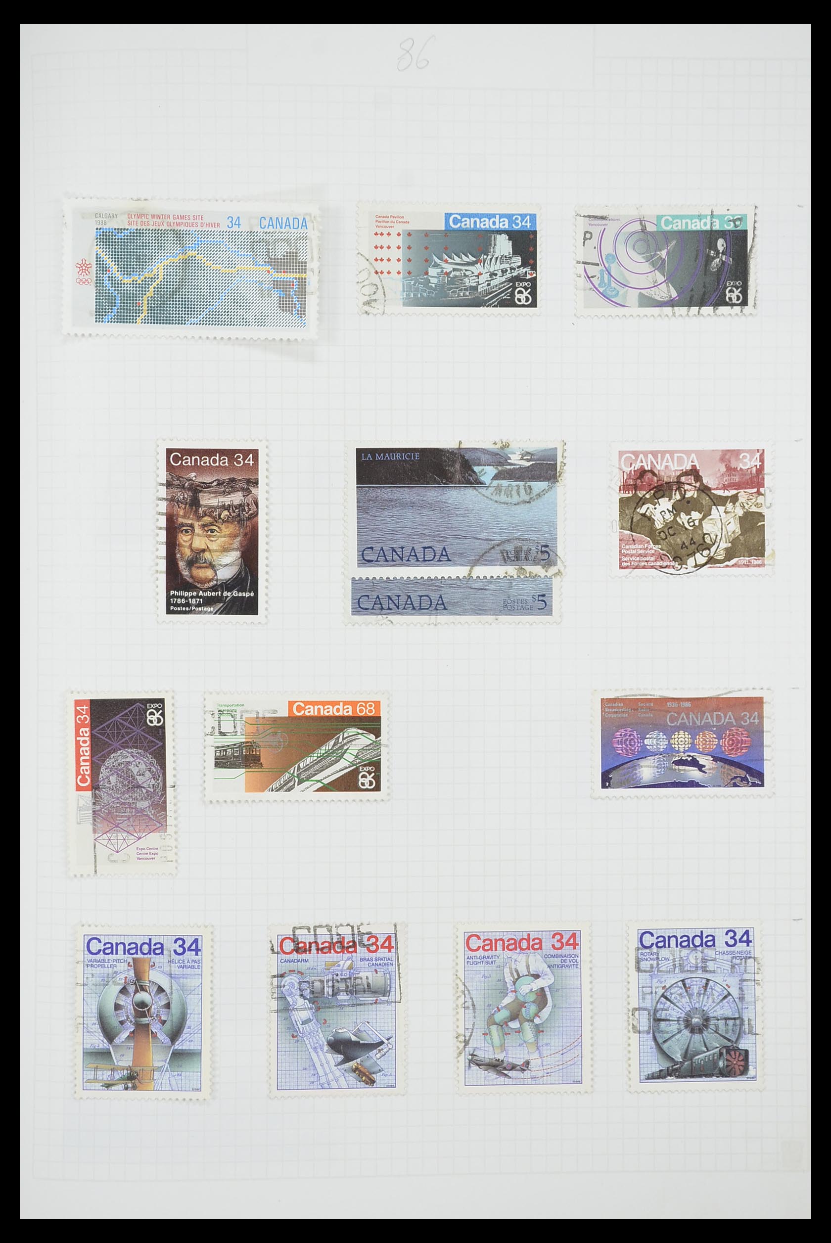 33660 0077 - Stamp collection 33660 Canada 1859-2003.