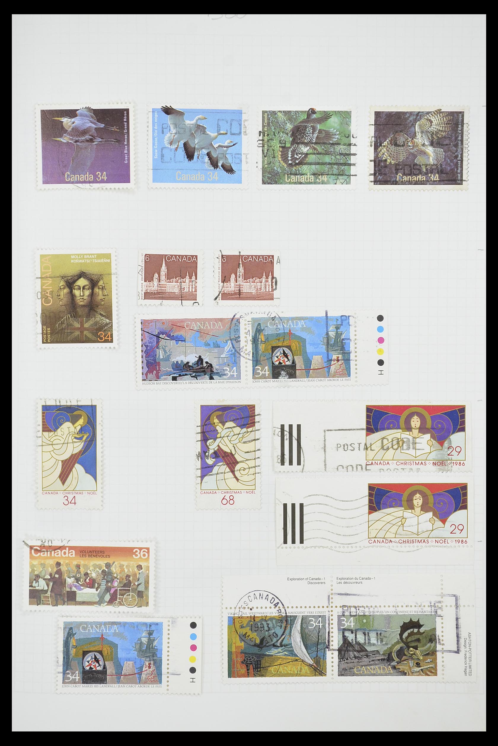 33660 0079 - Stamp collection 33660 Canada 1859-2003.
