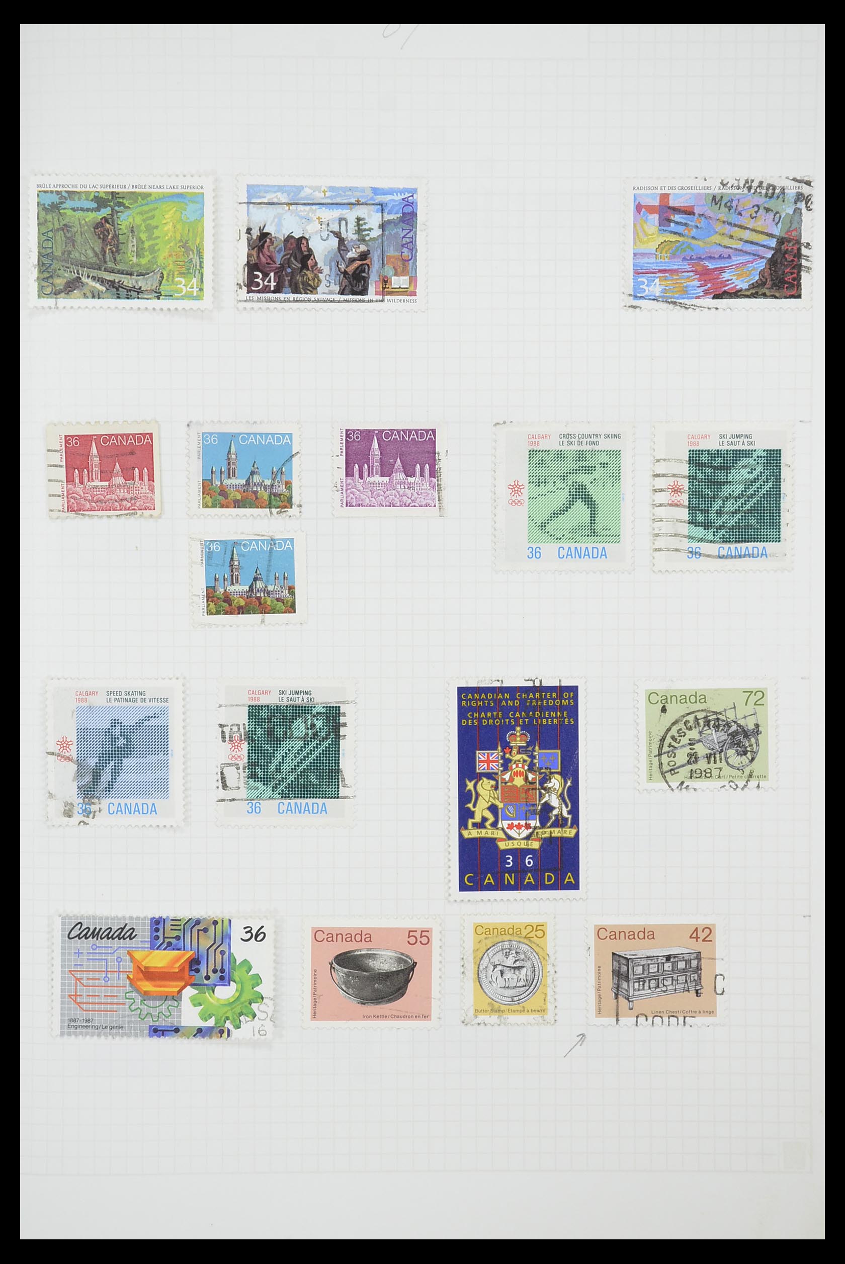 33660 0081 - Stamp collection 33660 Canada 1859-2003.