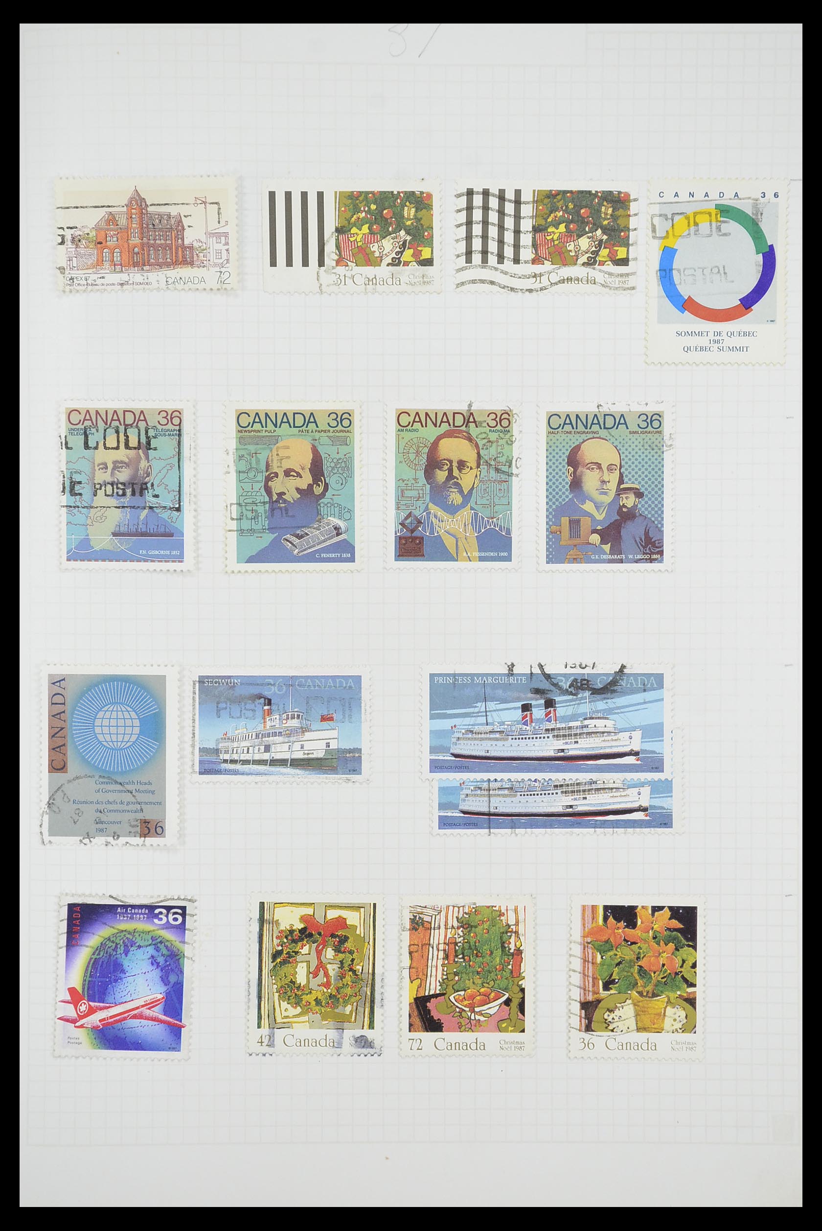 33660 0082 - Stamp collection 33660 Canada 1859-2003.