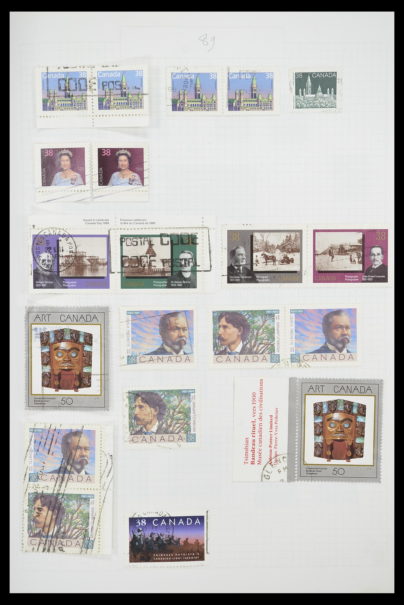 33660 0087 - Stamp collection 33660 Canada 1859-2003.