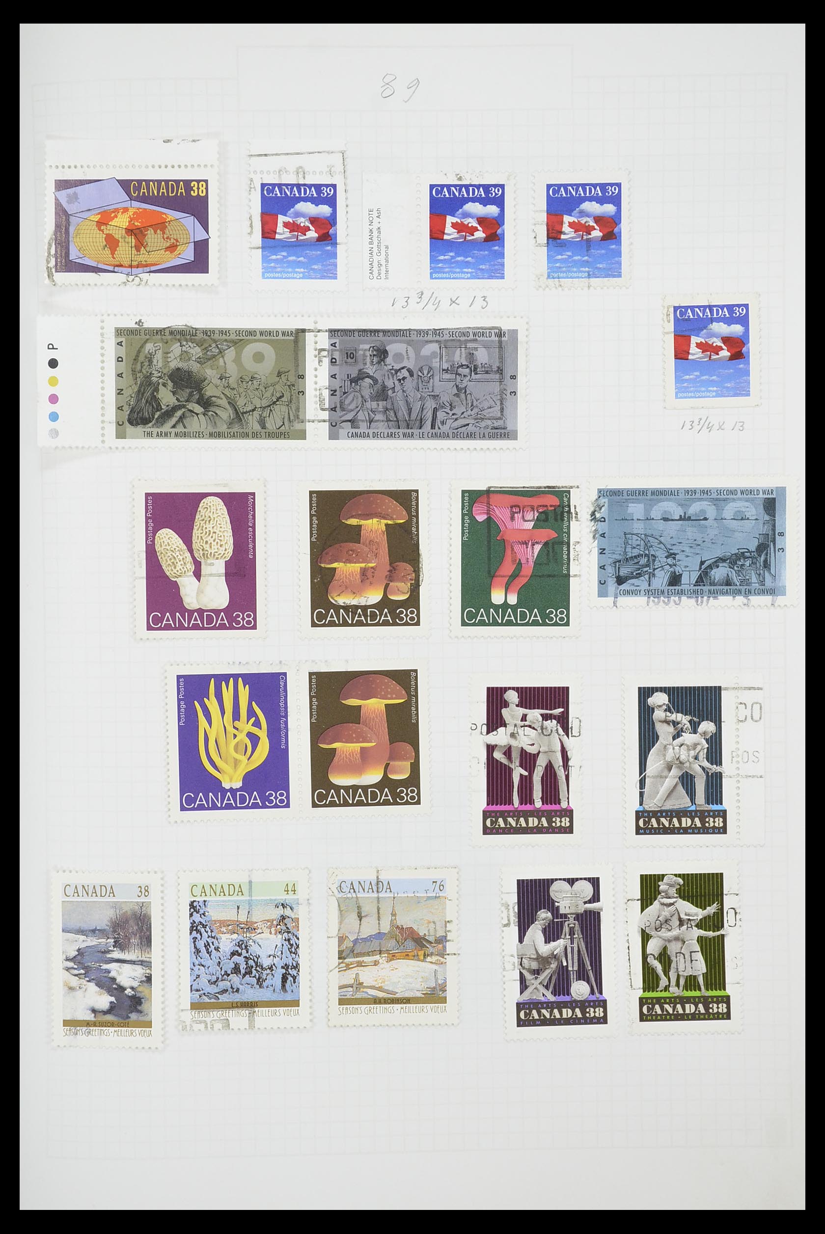 33660 0088 - Stamp collection 33660 Canada 1859-2003.