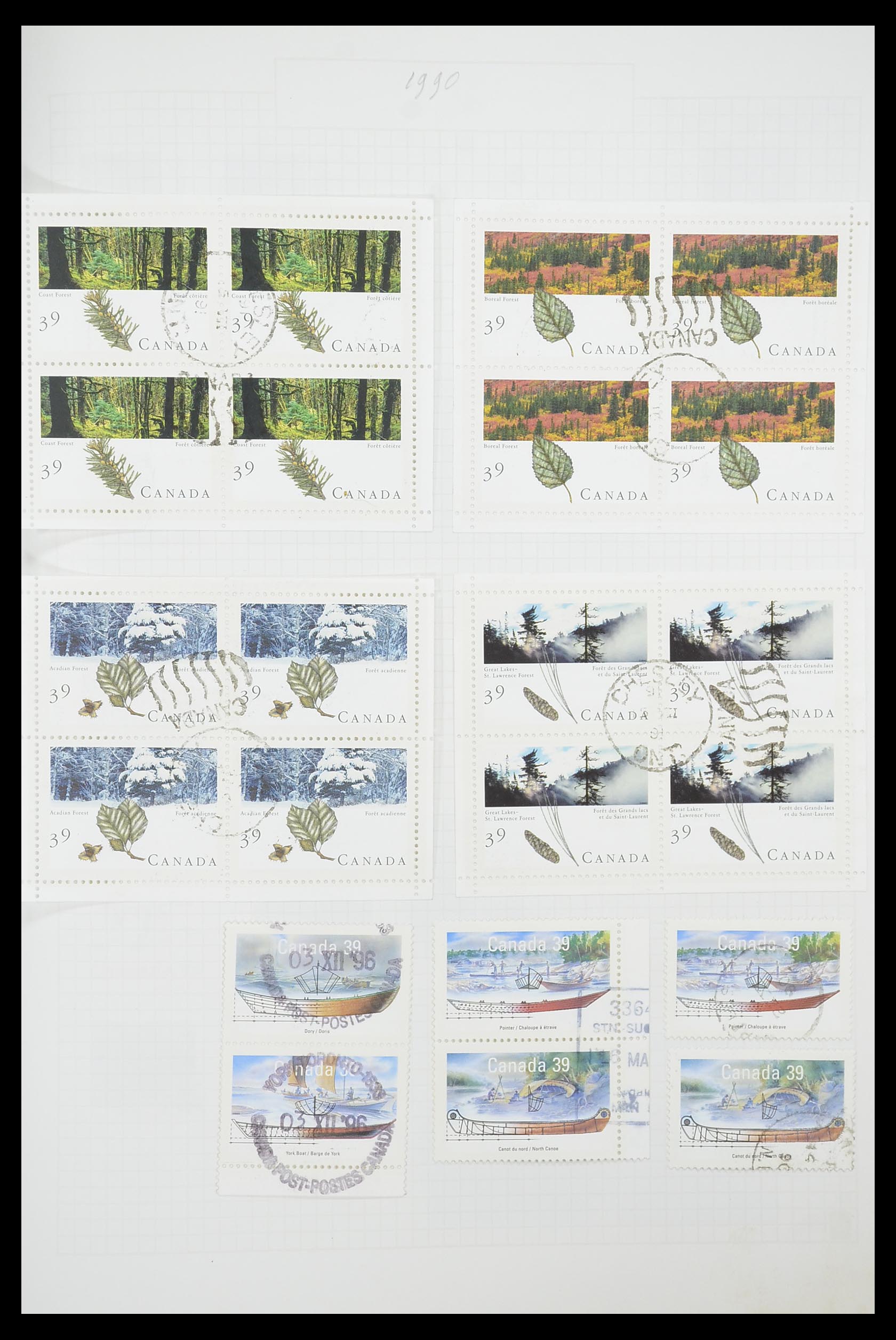 33660 0094 - Stamp collection 33660 Canada 1859-2003.