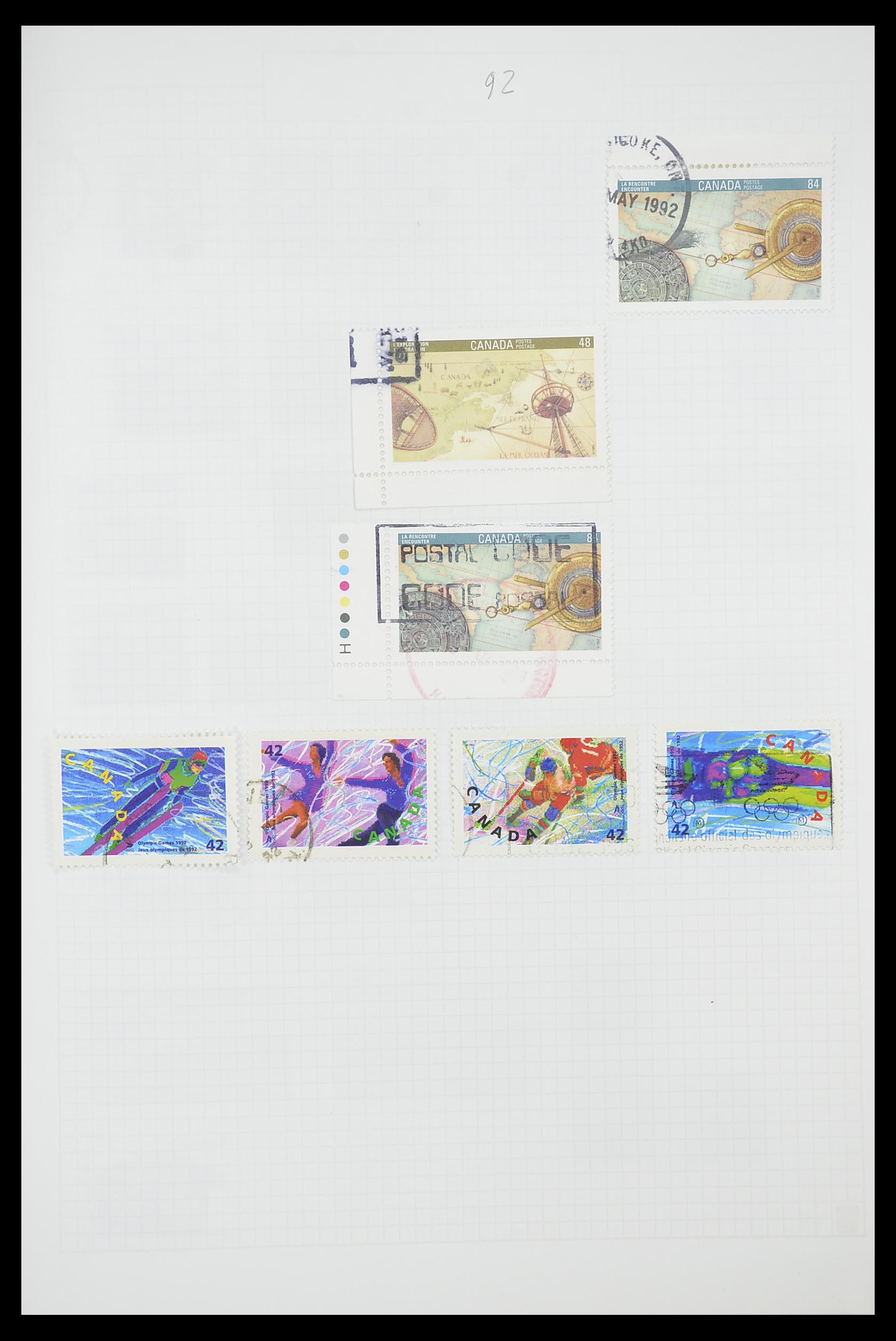 33660 0097 - Stamp collection 33660 Canada 1859-2003.