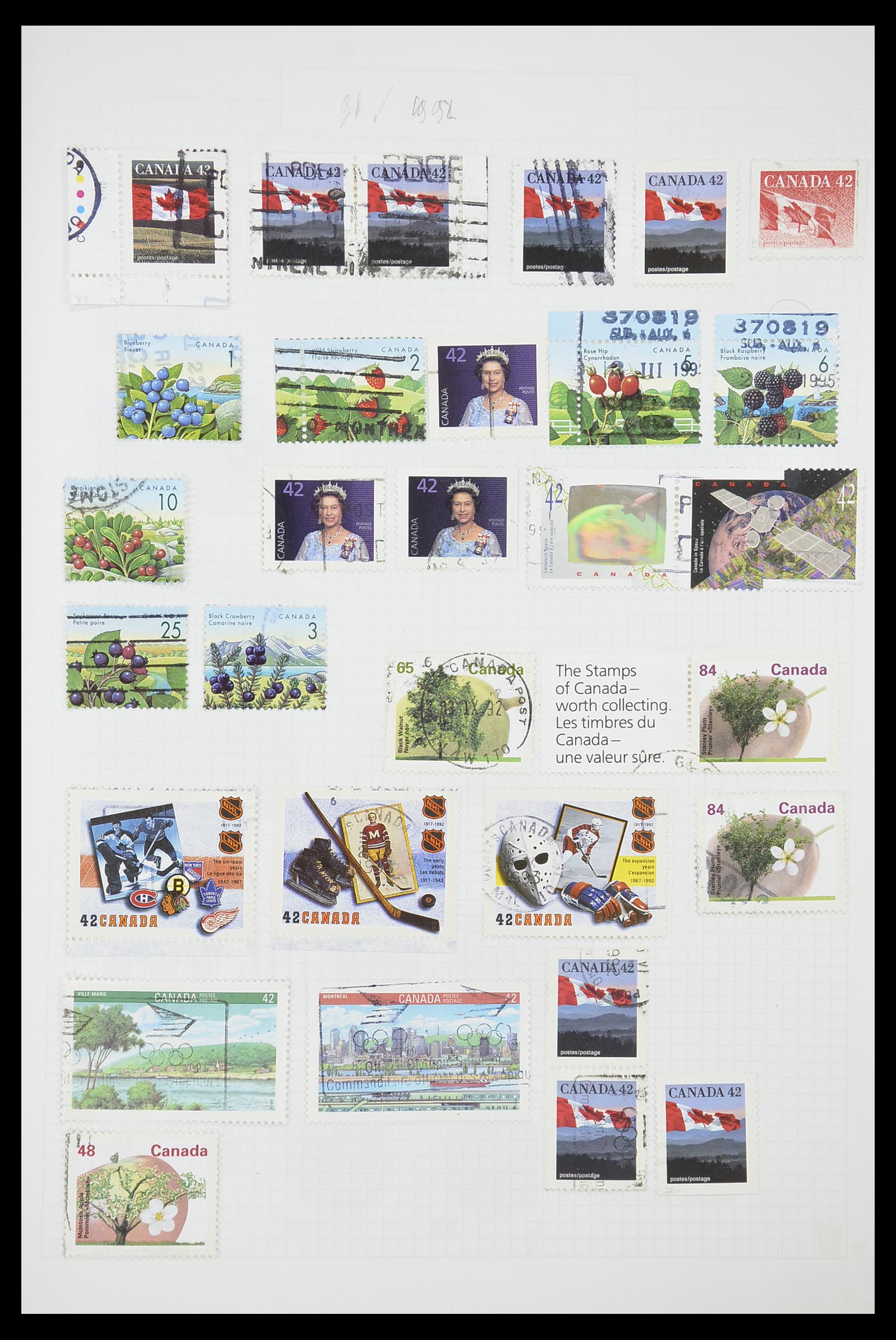 33660 0098 - Stamp collection 33660 Canada 1859-2003.