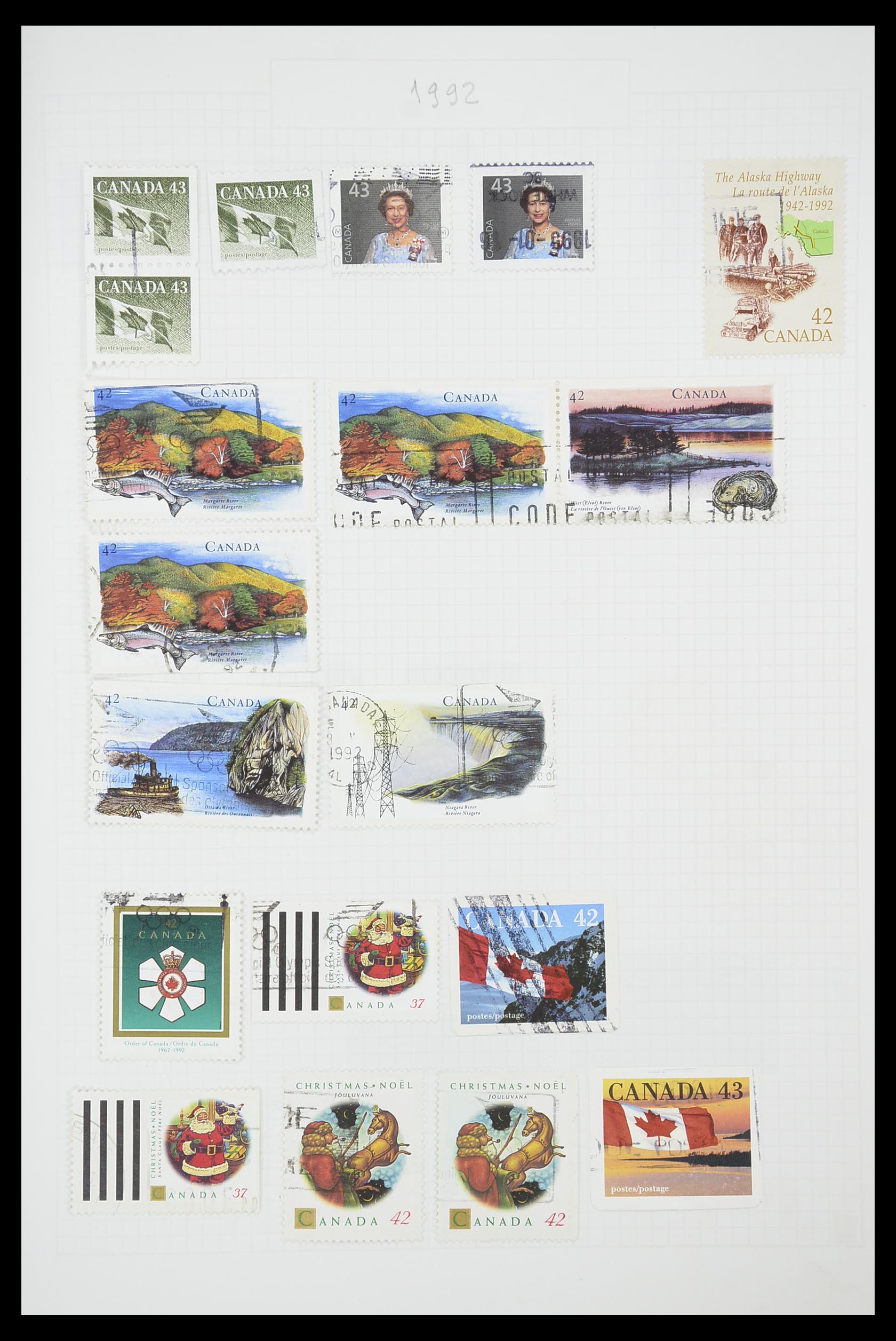 33660 0099 - Stamp collection 33660 Canada 1859-2003.