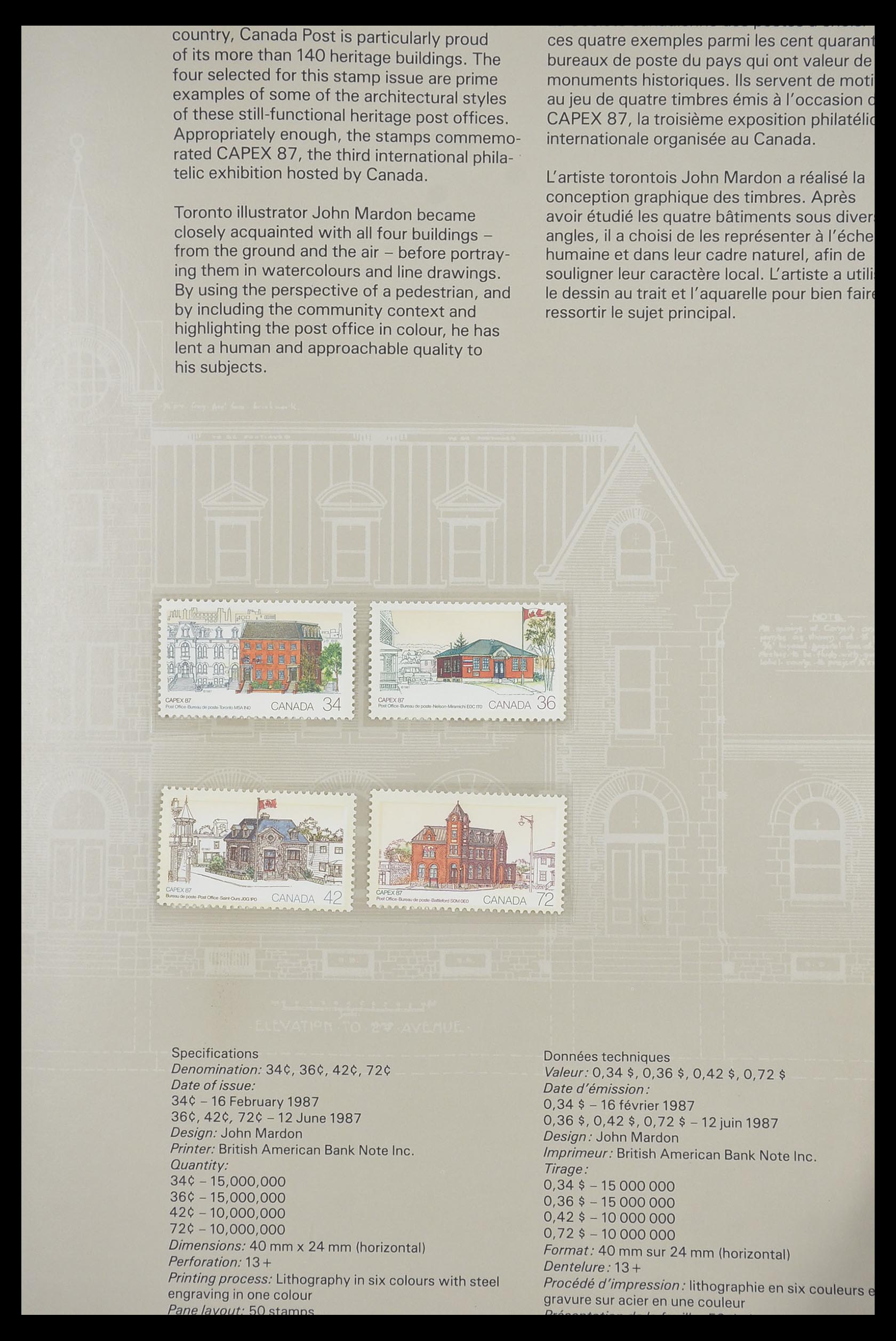 33660 0992 - Stamp collection 33660 Canada 1859-2003.