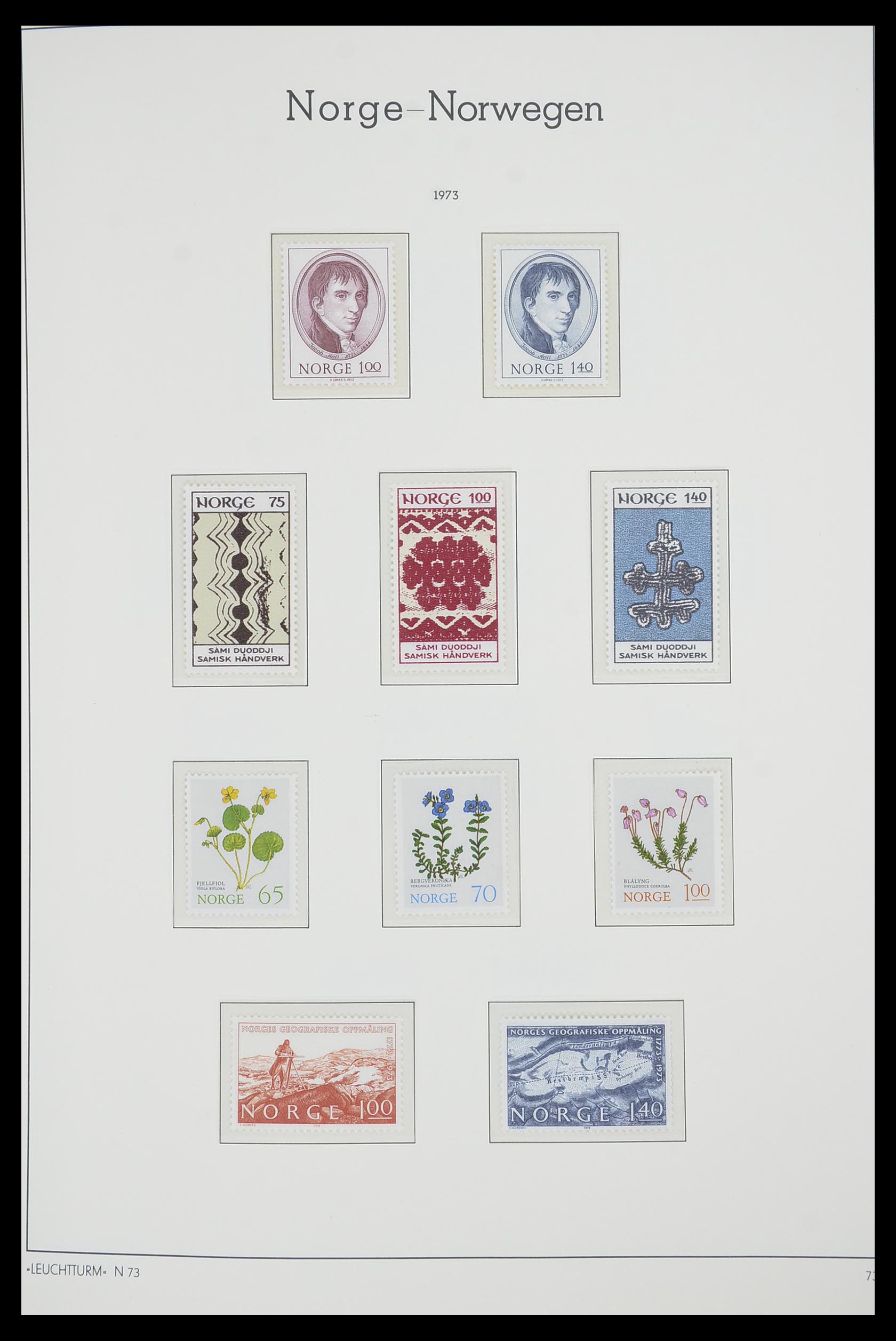 33661 067 - Postzegelverzameling 33661 Noorwegen 1856-2003.