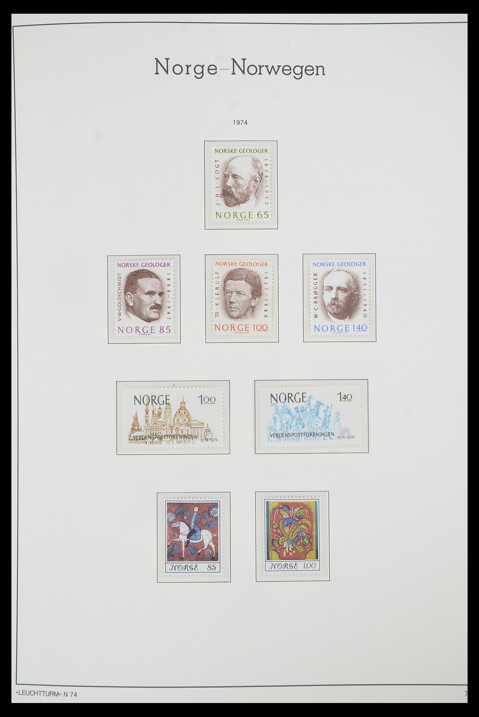 33661 069 - Postzegelverzameling 33661 Noorwegen 1856-2003.