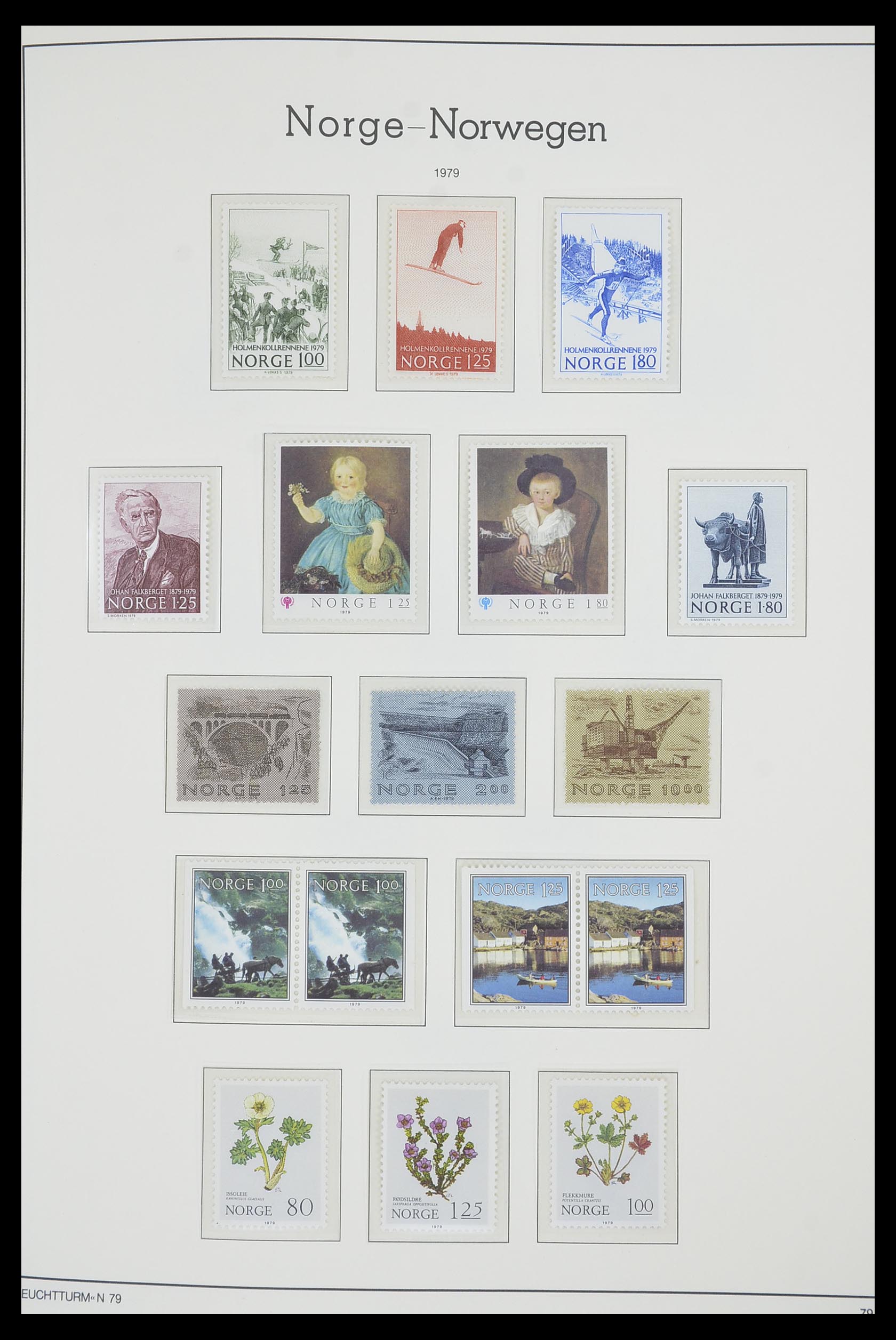 33661 078 - Postzegelverzameling 33661 Noorwegen 1856-2003.