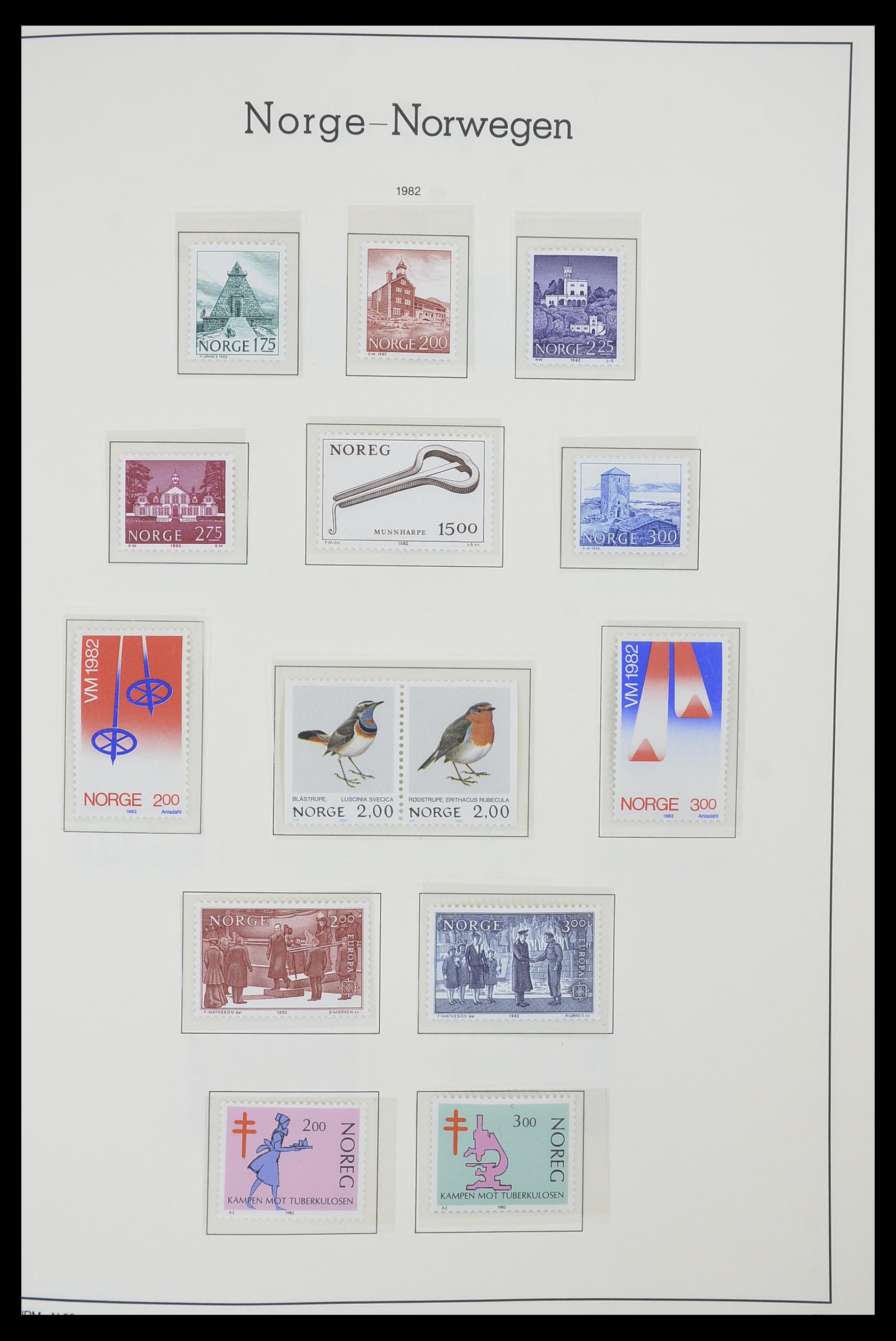 33661 089 - Stamp collection 33661 Norway 1856-2003.