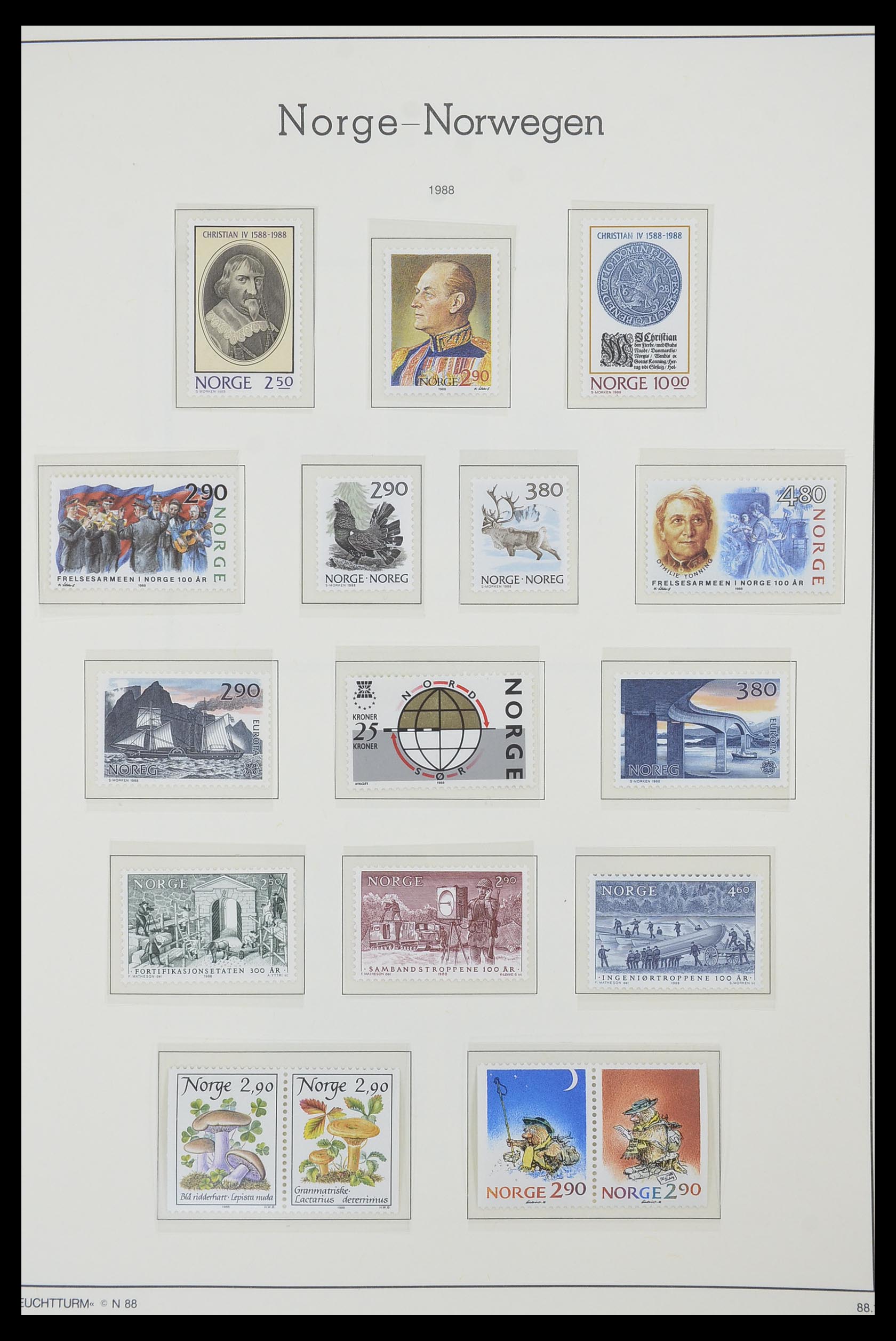 33661 096 - Stamp collection 33661 Norway 1856-2003.