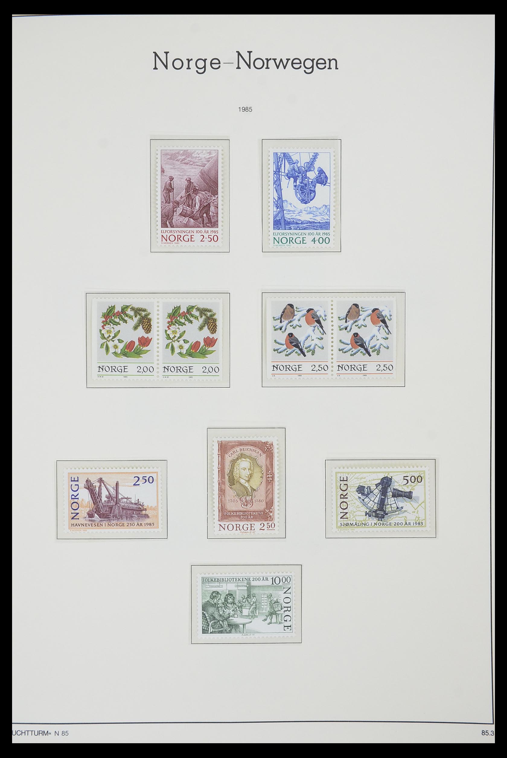 33661 100 - Stamp collection 33661 Norway 1856-2003.