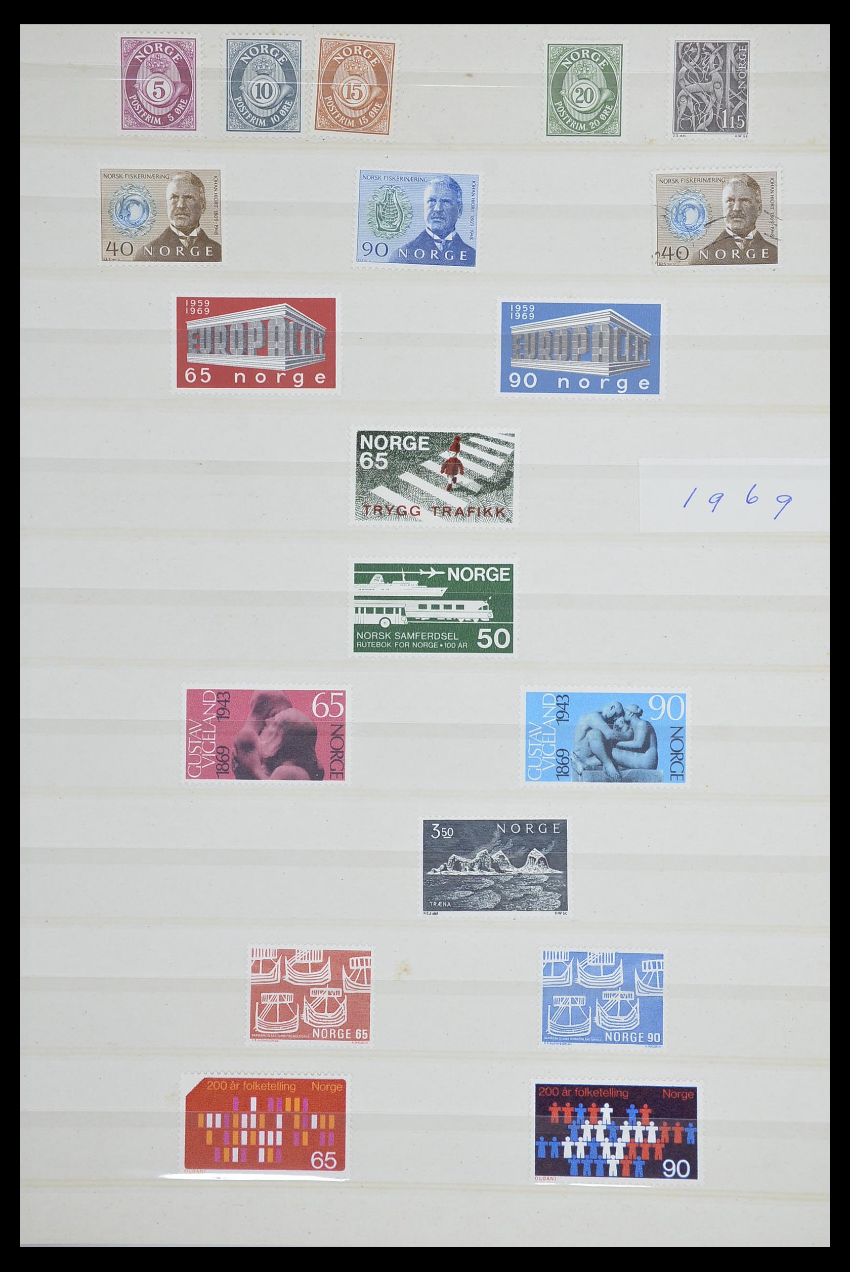 33661 342 - Stamp collection 33661 Norway 1856-2003.
