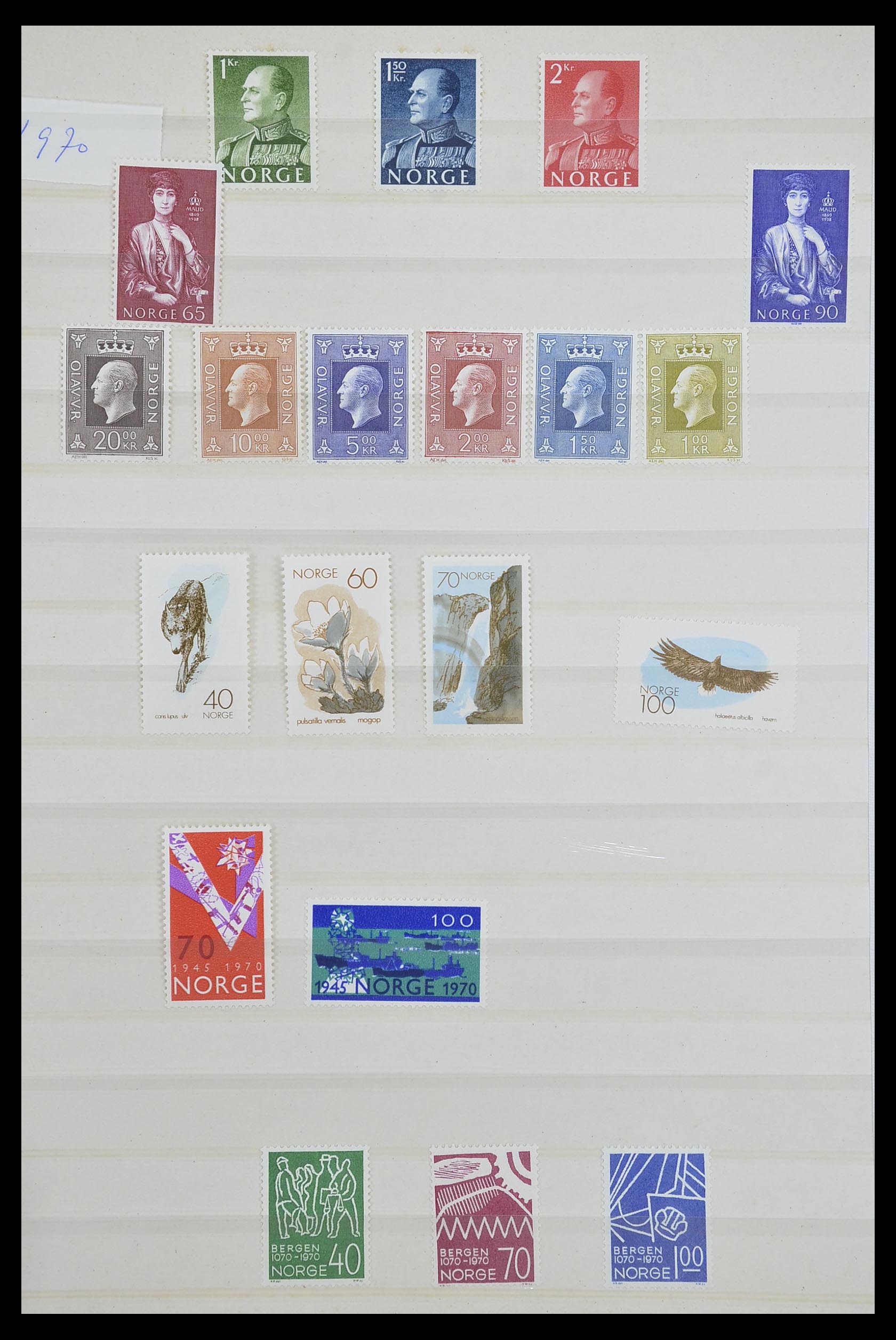 33661 343 - Stamp collection 33661 Norway 1856-2003.