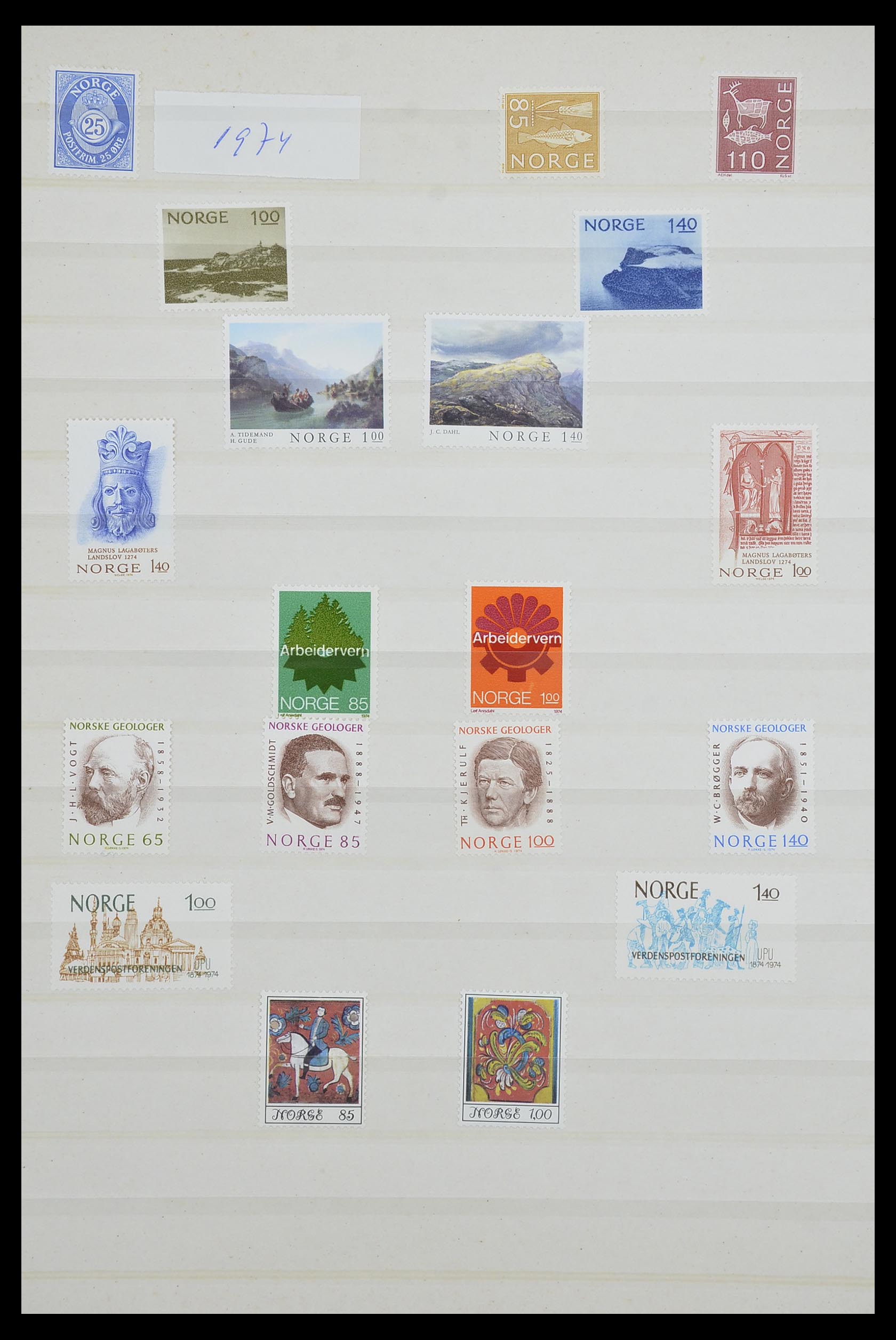 33661 347 - Stamp collection 33661 Norway 1856-2003.