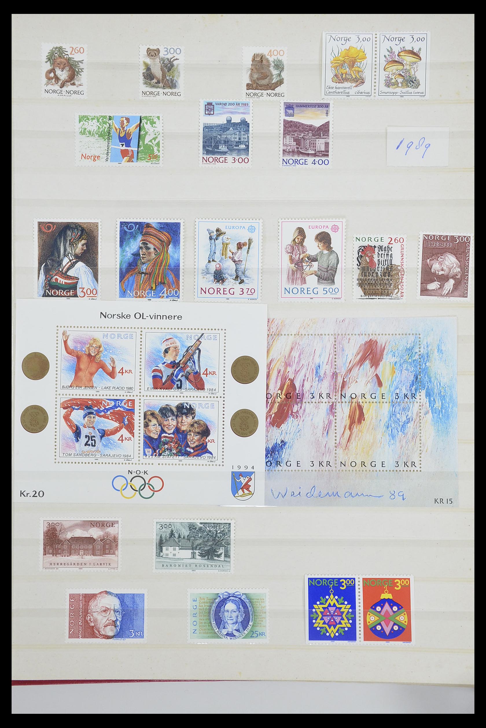 33661 362 - Postzegelverzameling 33661 Noorwegen 1856-2003.
