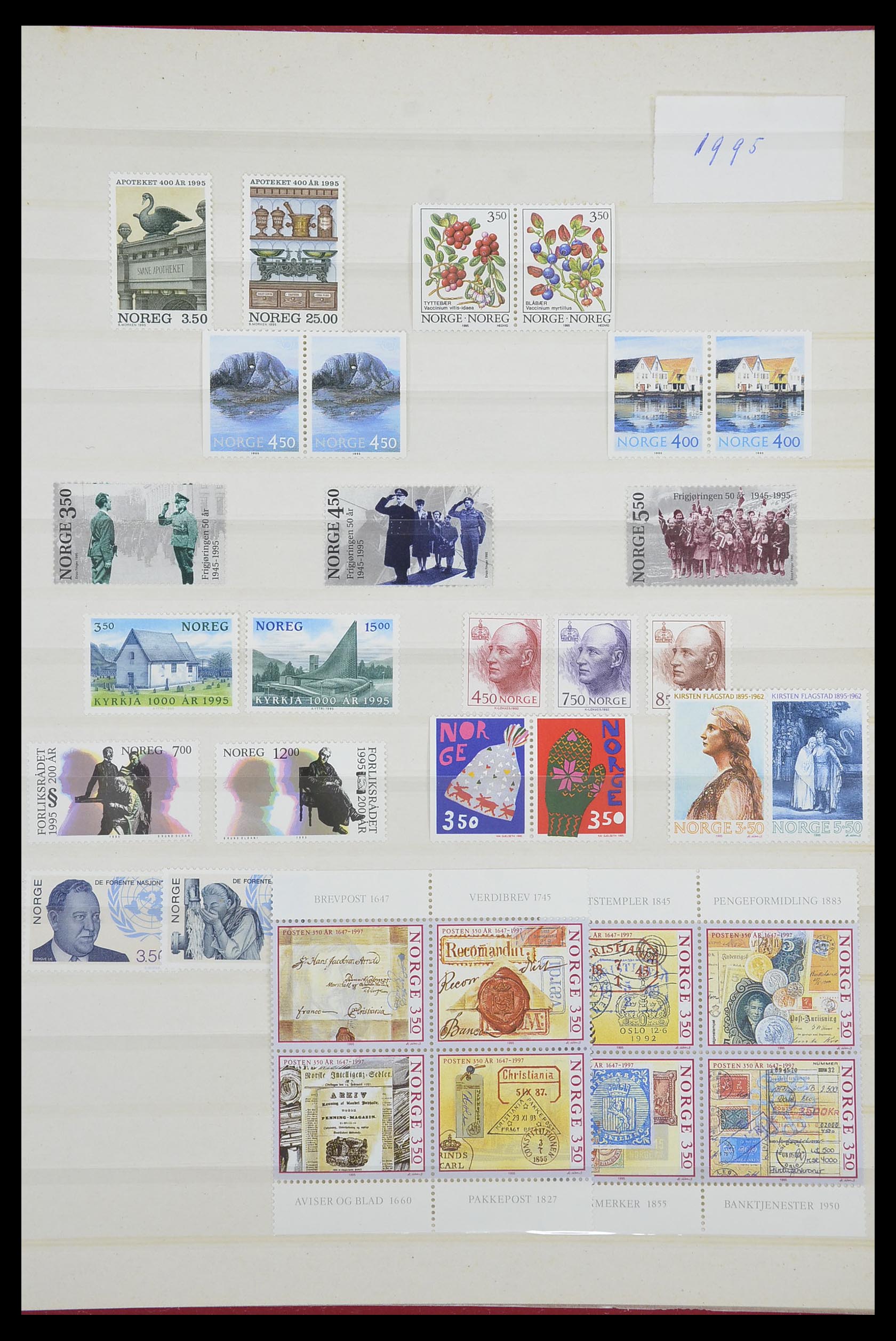 33661 368 - Postzegelverzameling 33661 Noorwegen 1856-2003.