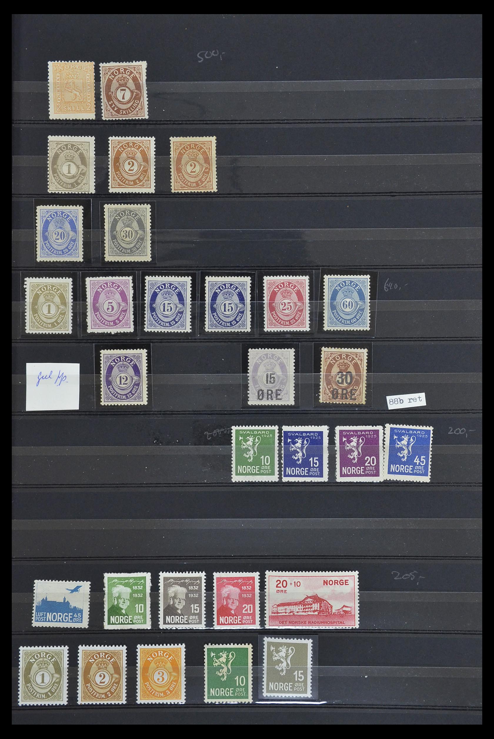33661 387 - Postzegelverzameling 33661 Noorwegen 1856-2003.