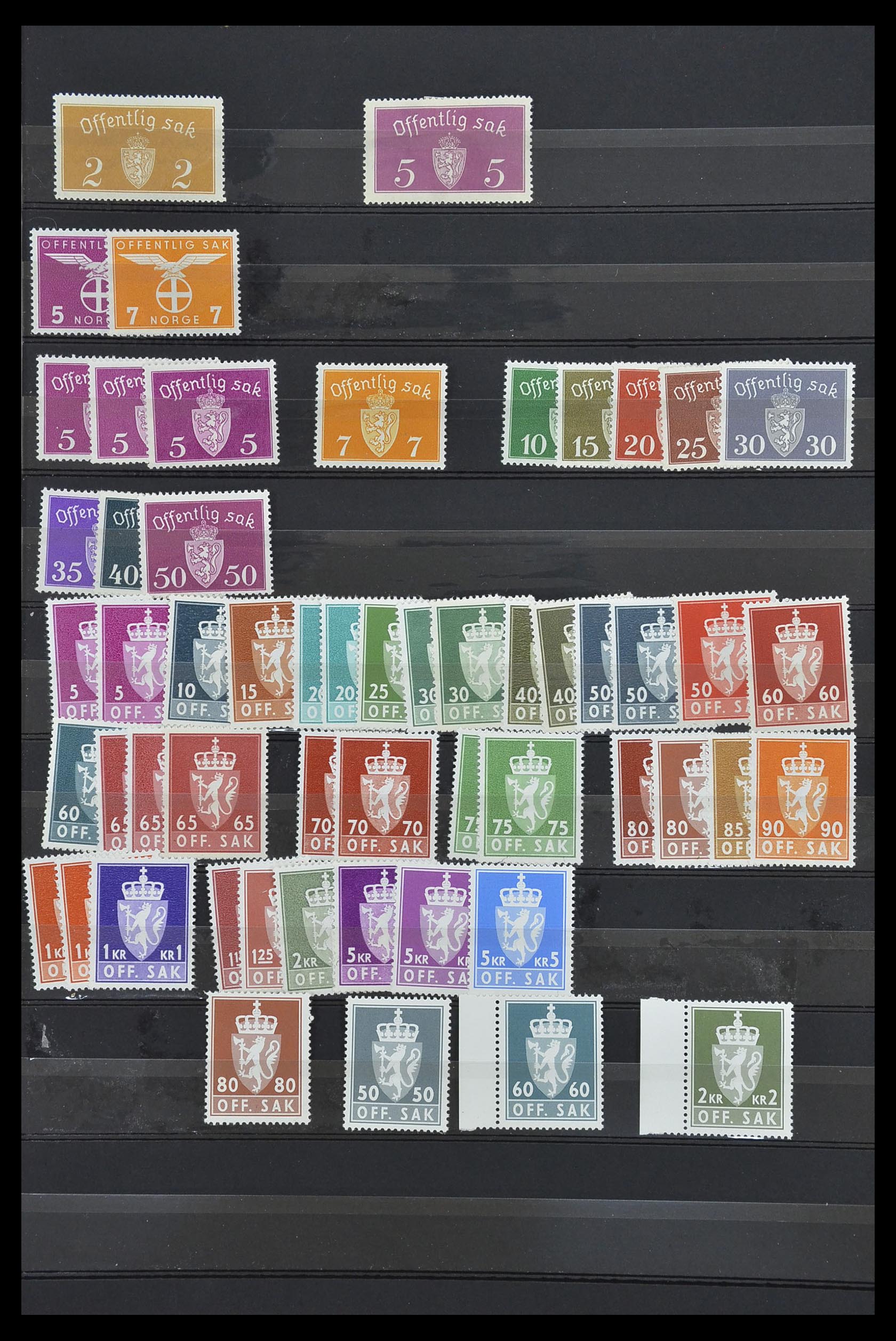 33661 395 - Postzegelverzameling 33661 Noorwegen 1856-2003.