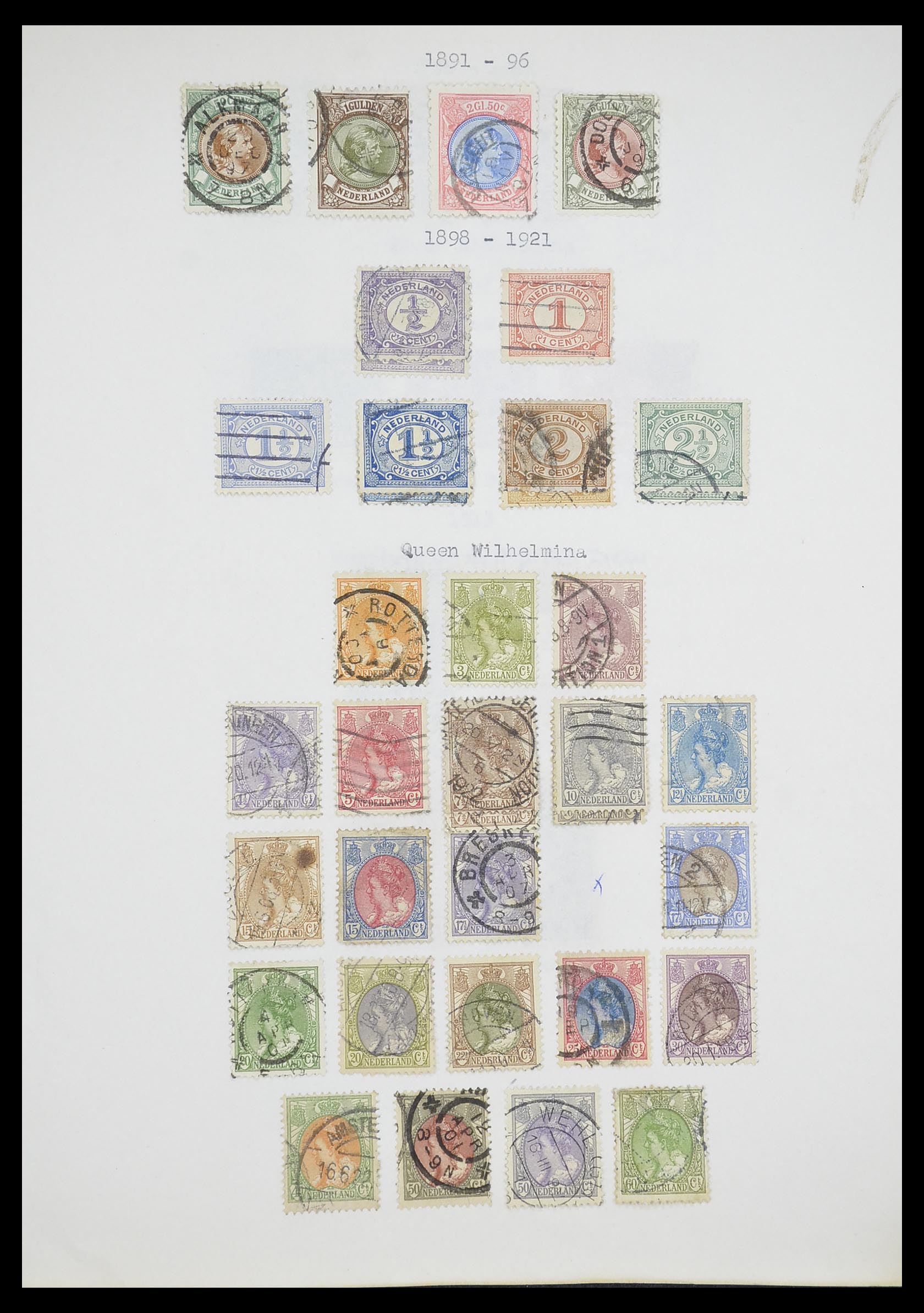 33662 003 - Postzegelverzameling 33662 Nederland 1852-1995.