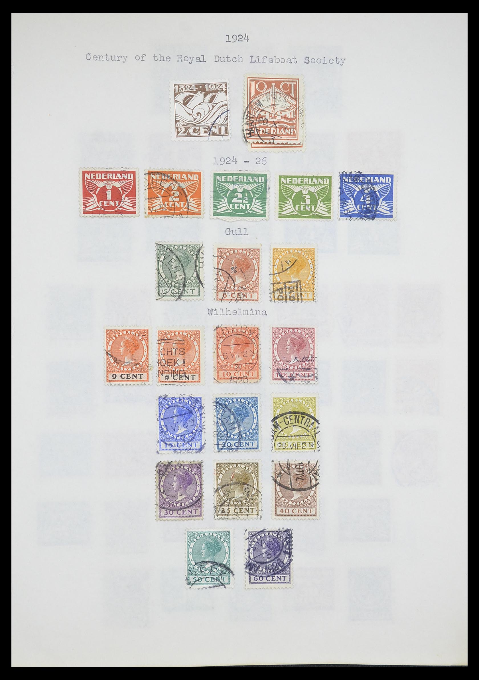 33662 008 - Postzegelverzameling 33662 Nederland 1852-1995.