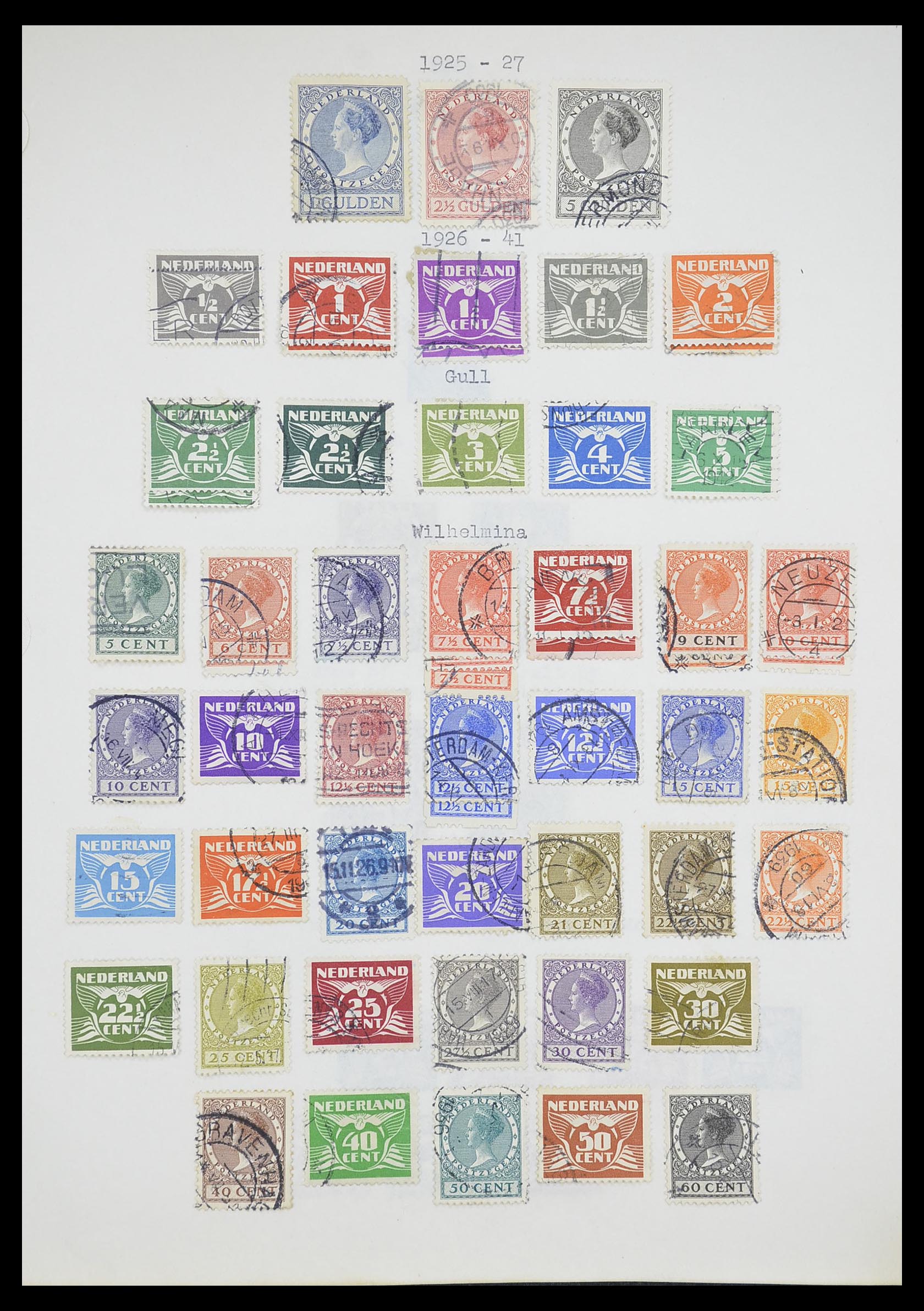 33662 009 - Postzegelverzameling 33662 Nederland 1852-1995.