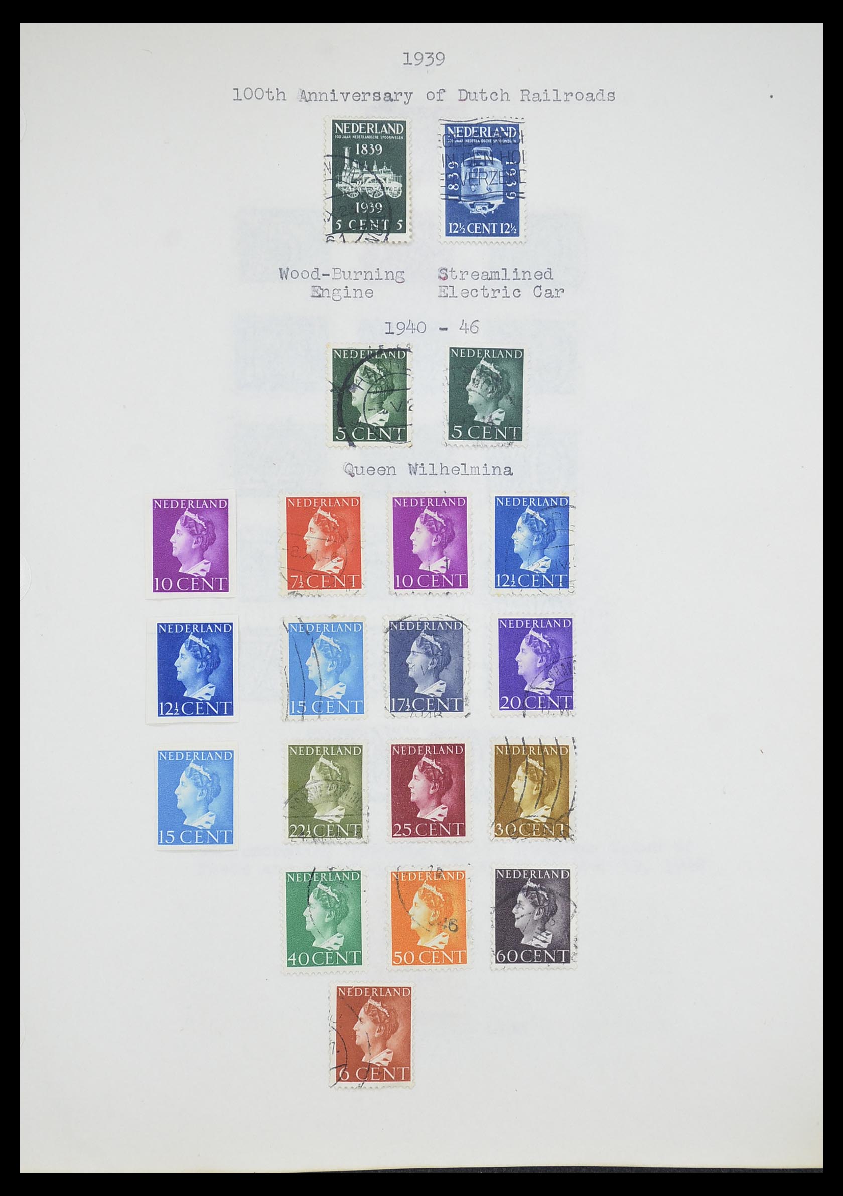 33662 013 - Postzegelverzameling 33662 Nederland 1852-1995.