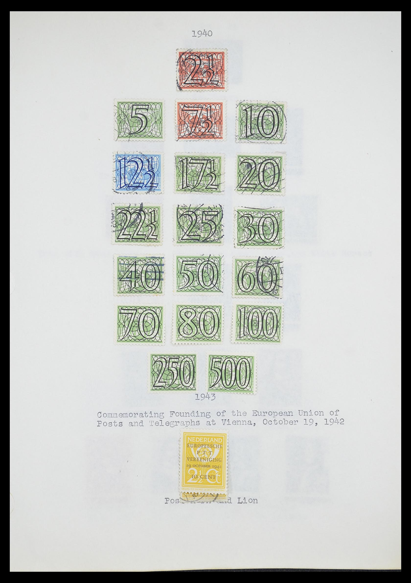 33662 014 - Postzegelverzameling 33662 Nederland 1852-1995.