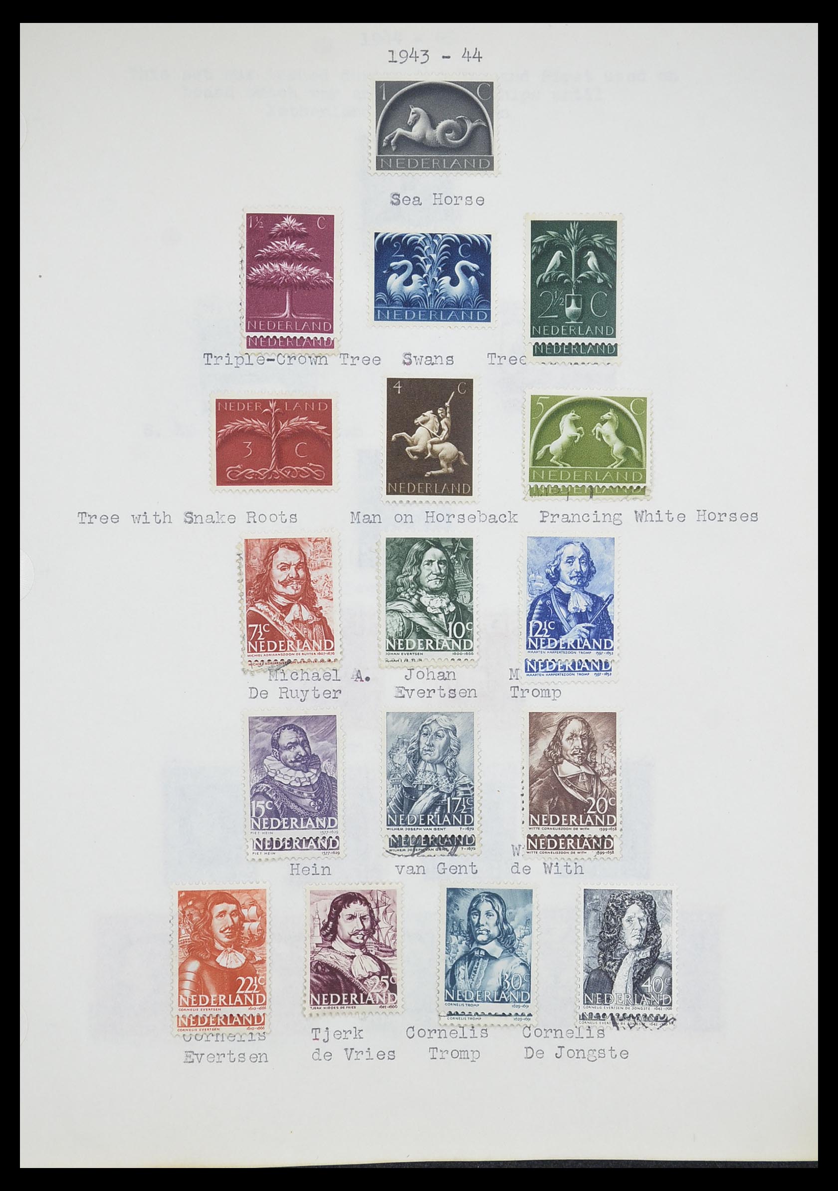 33662 015 - Postzegelverzameling 33662 Nederland 1852-1995.