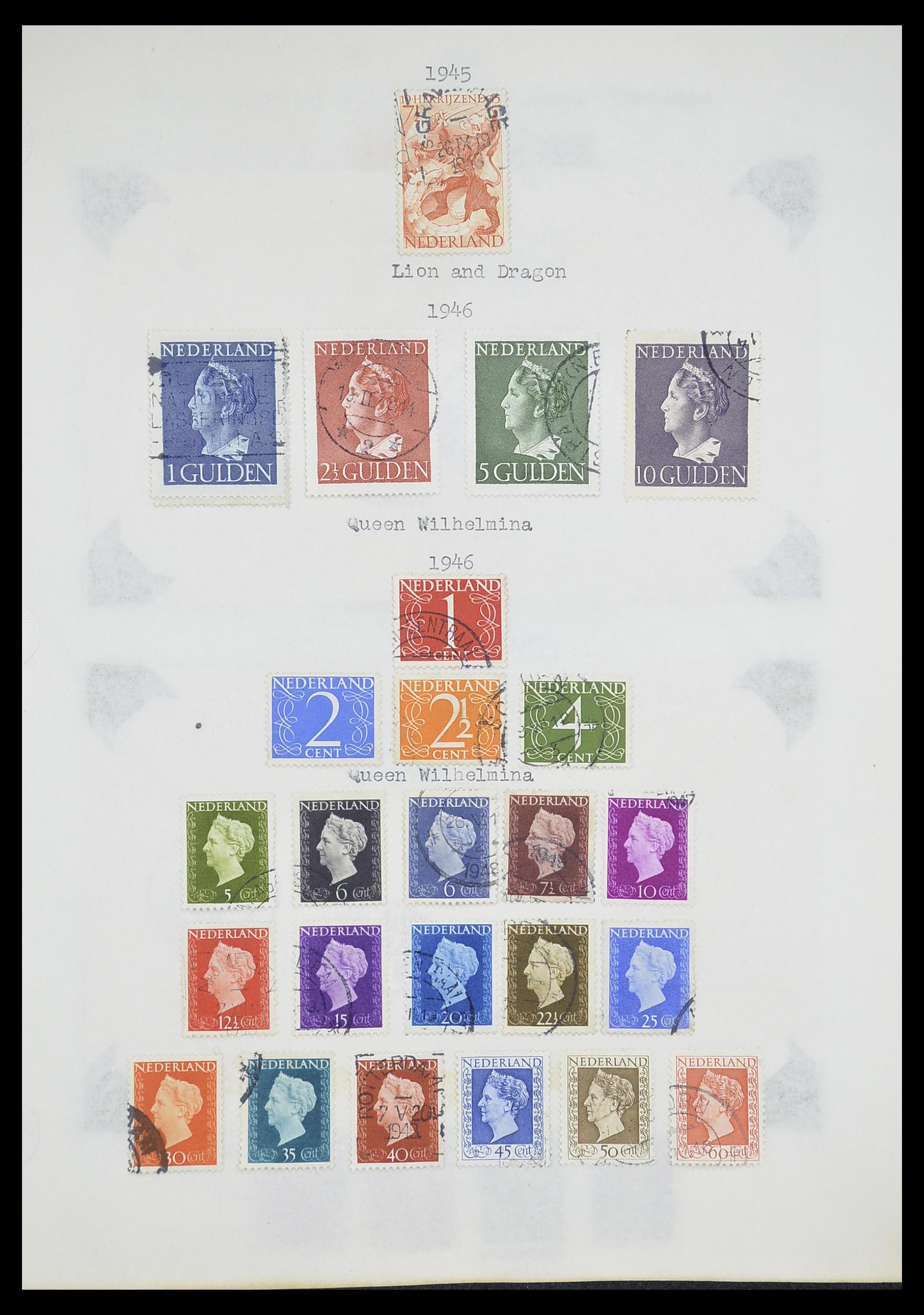 33662 017 - Postzegelverzameling 33662 Nederland 1852-1995.