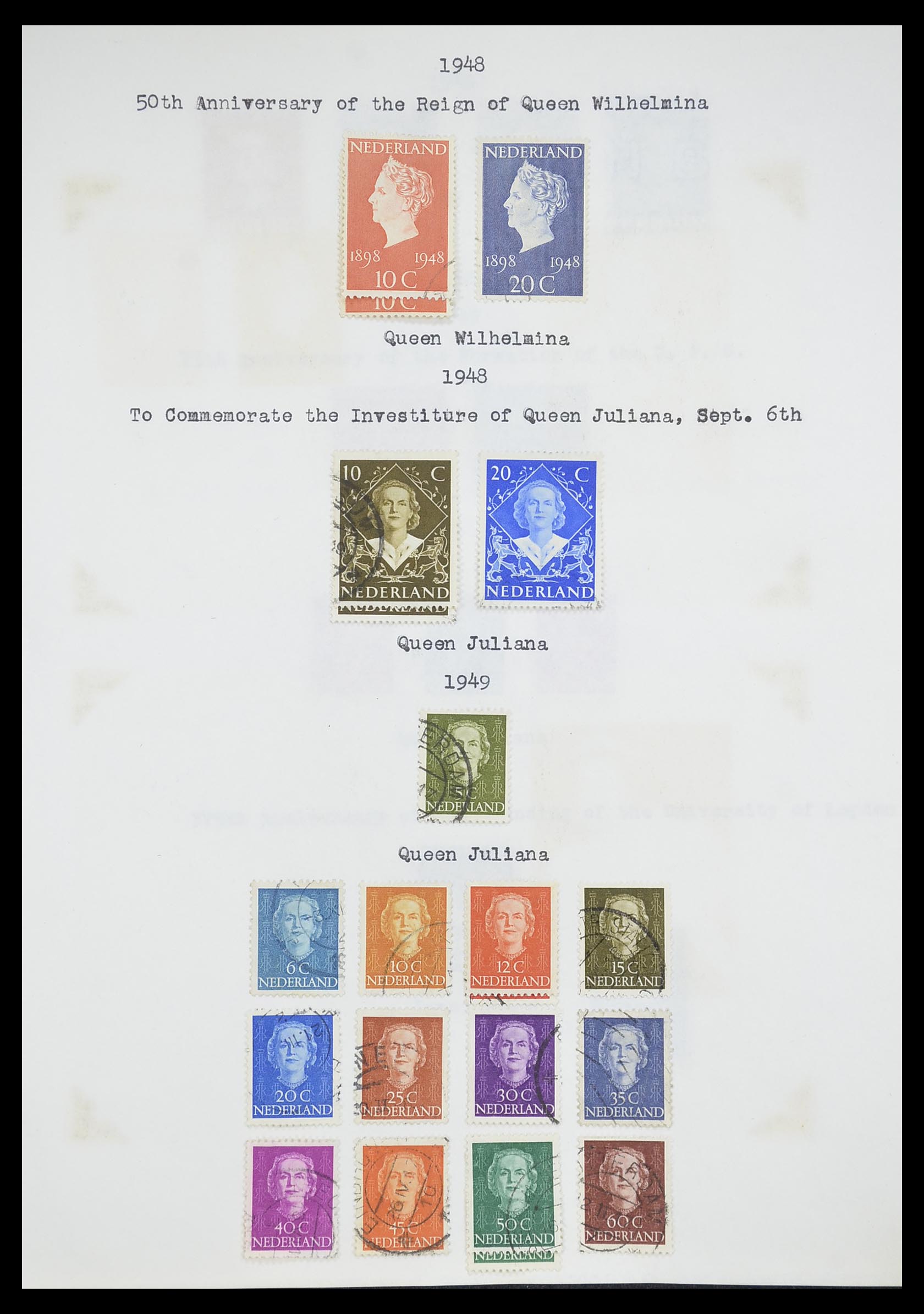 33662 019 - Stamp collection 33662 Netherlands 1852-1995.