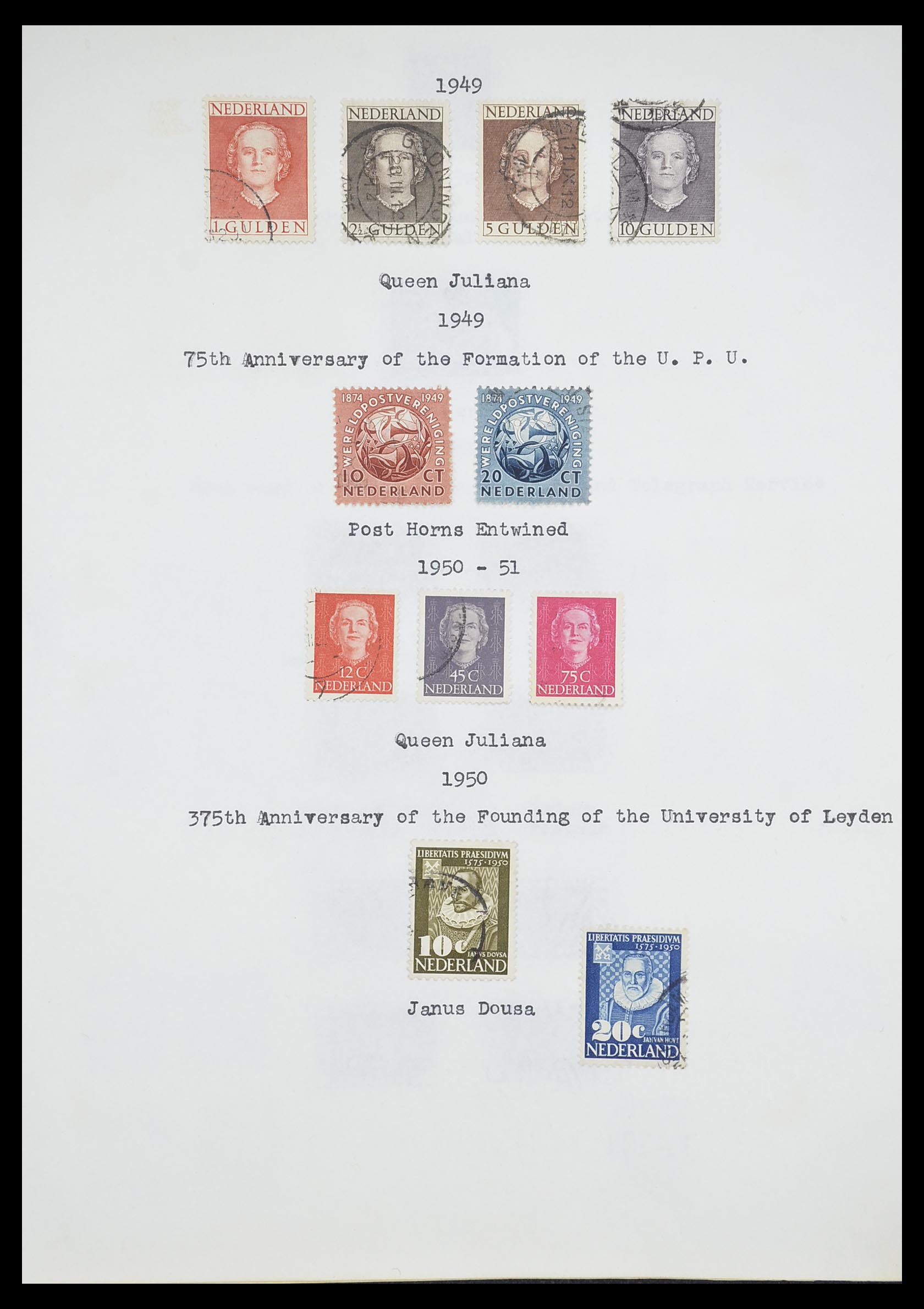 33662 020 - Postzegelverzameling 33662 Nederland 1852-1995.