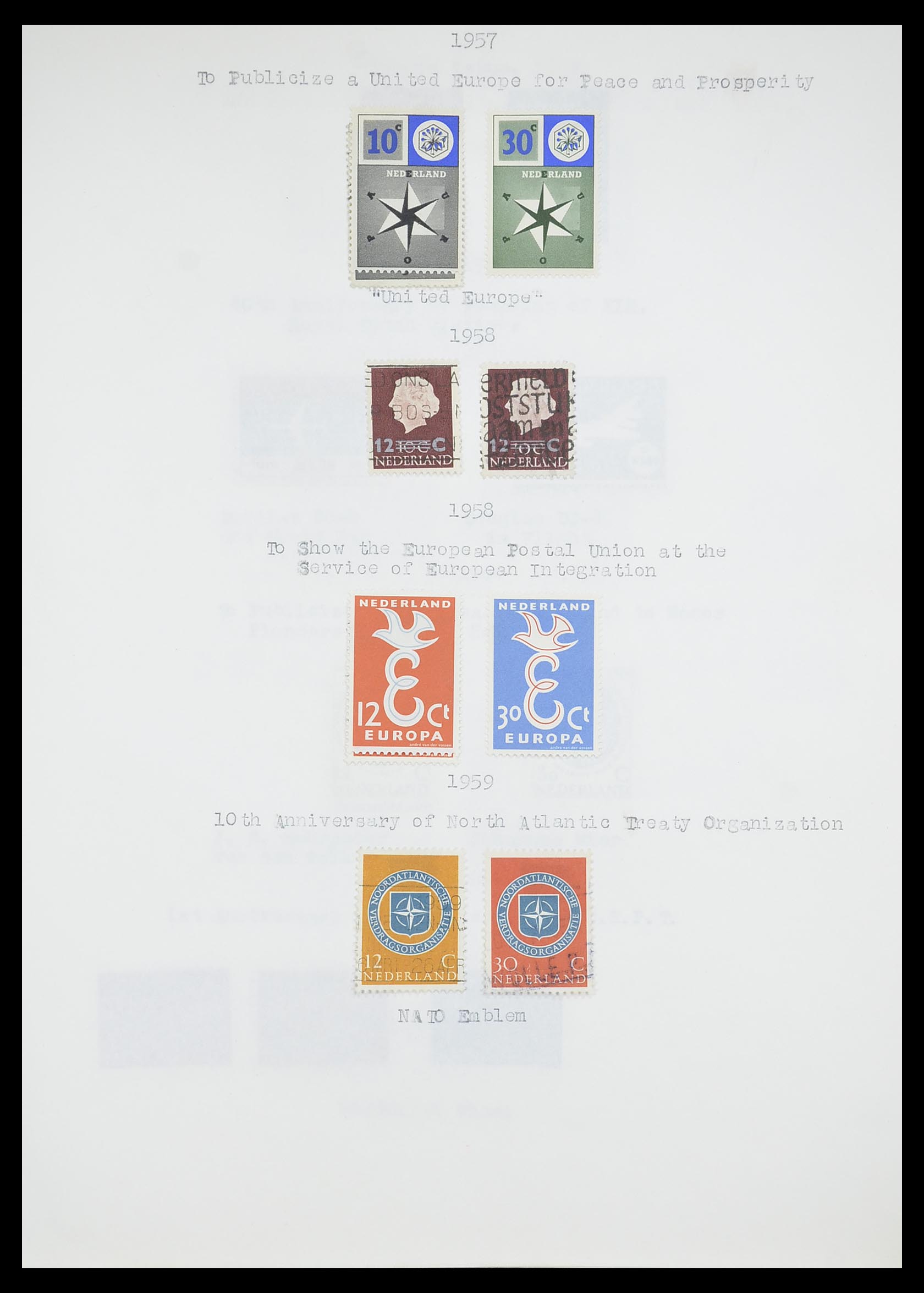 33662 028 - Postzegelverzameling 33662 Nederland 1852-1995.