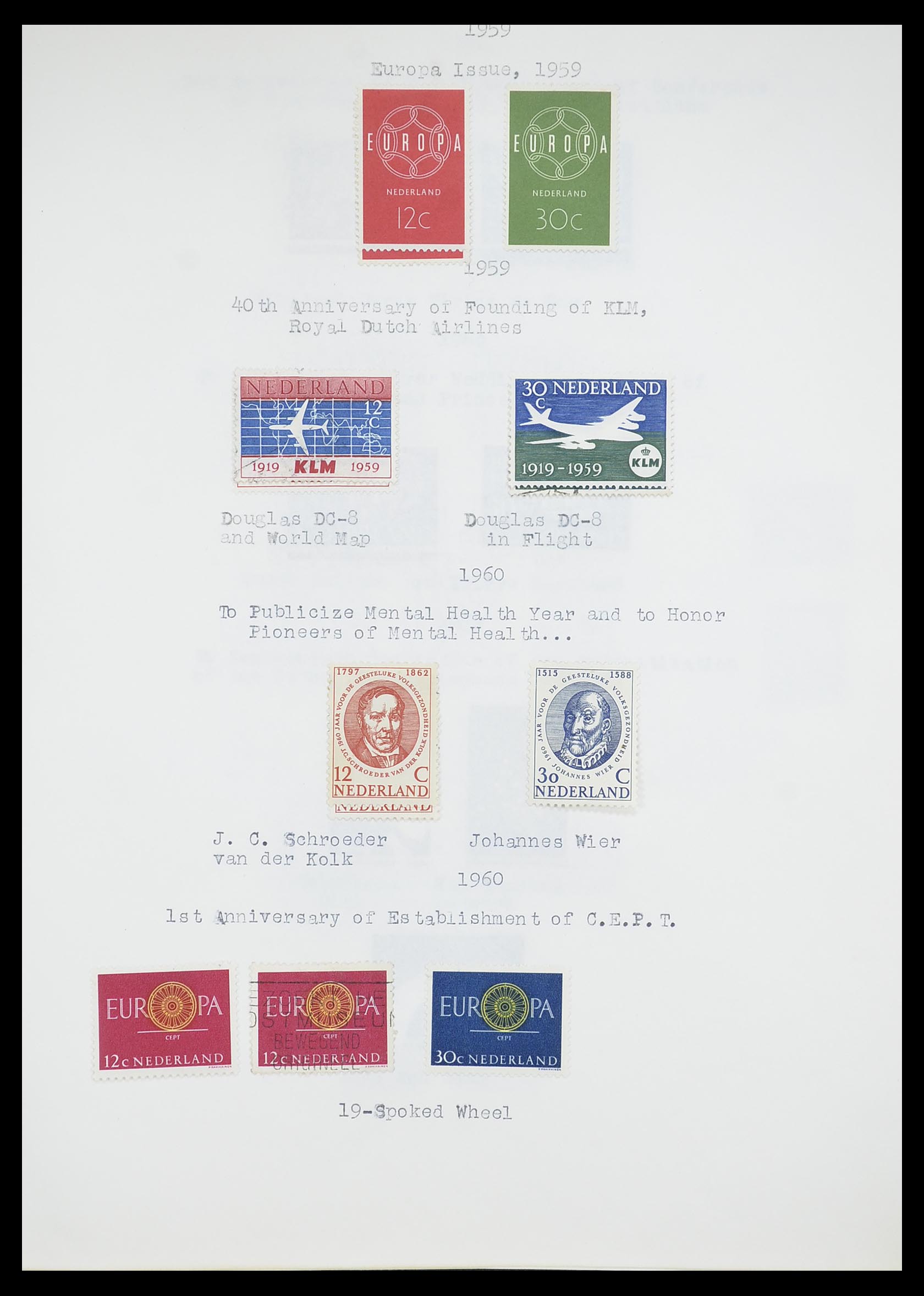 33662 029 - Postzegelverzameling 33662 Nederland 1852-1995.