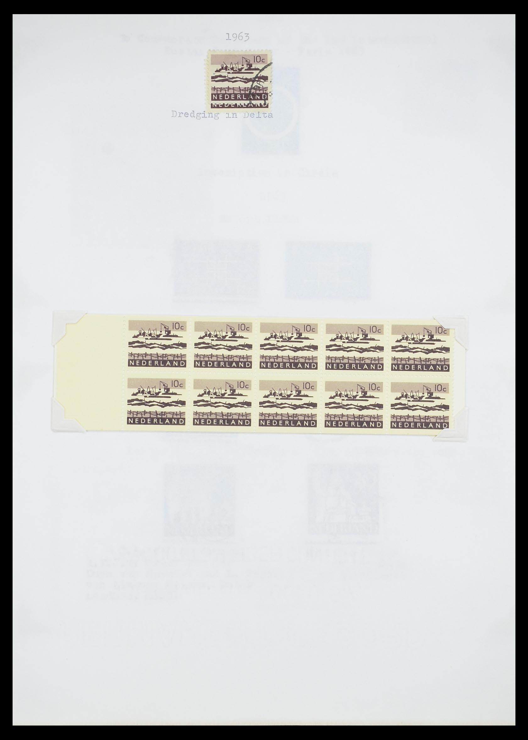 33662 031 - Postzegelverzameling 33662 Nederland 1852-1995.