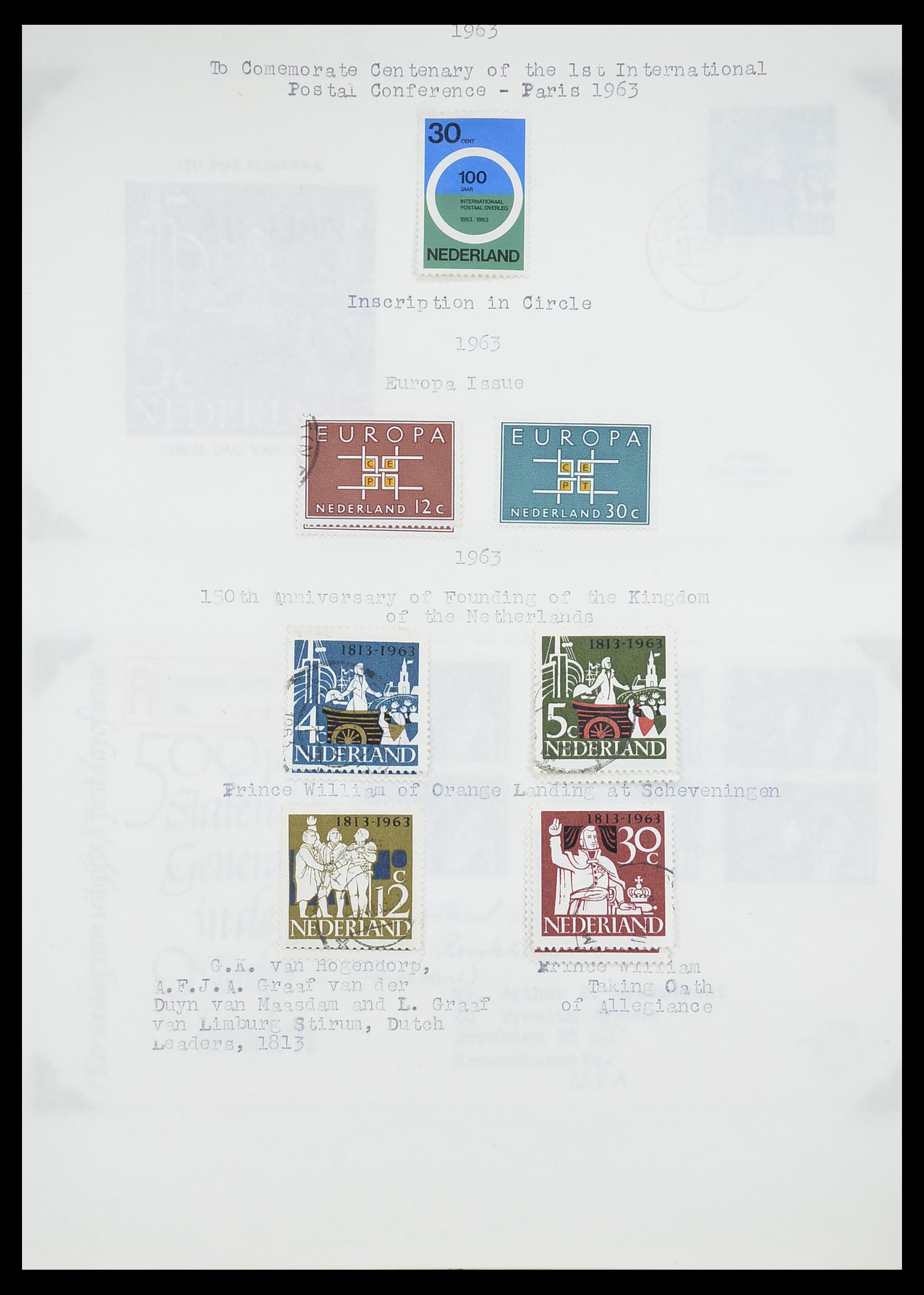 33662 032 - Postzegelverzameling 33662 Nederland 1852-1995.
