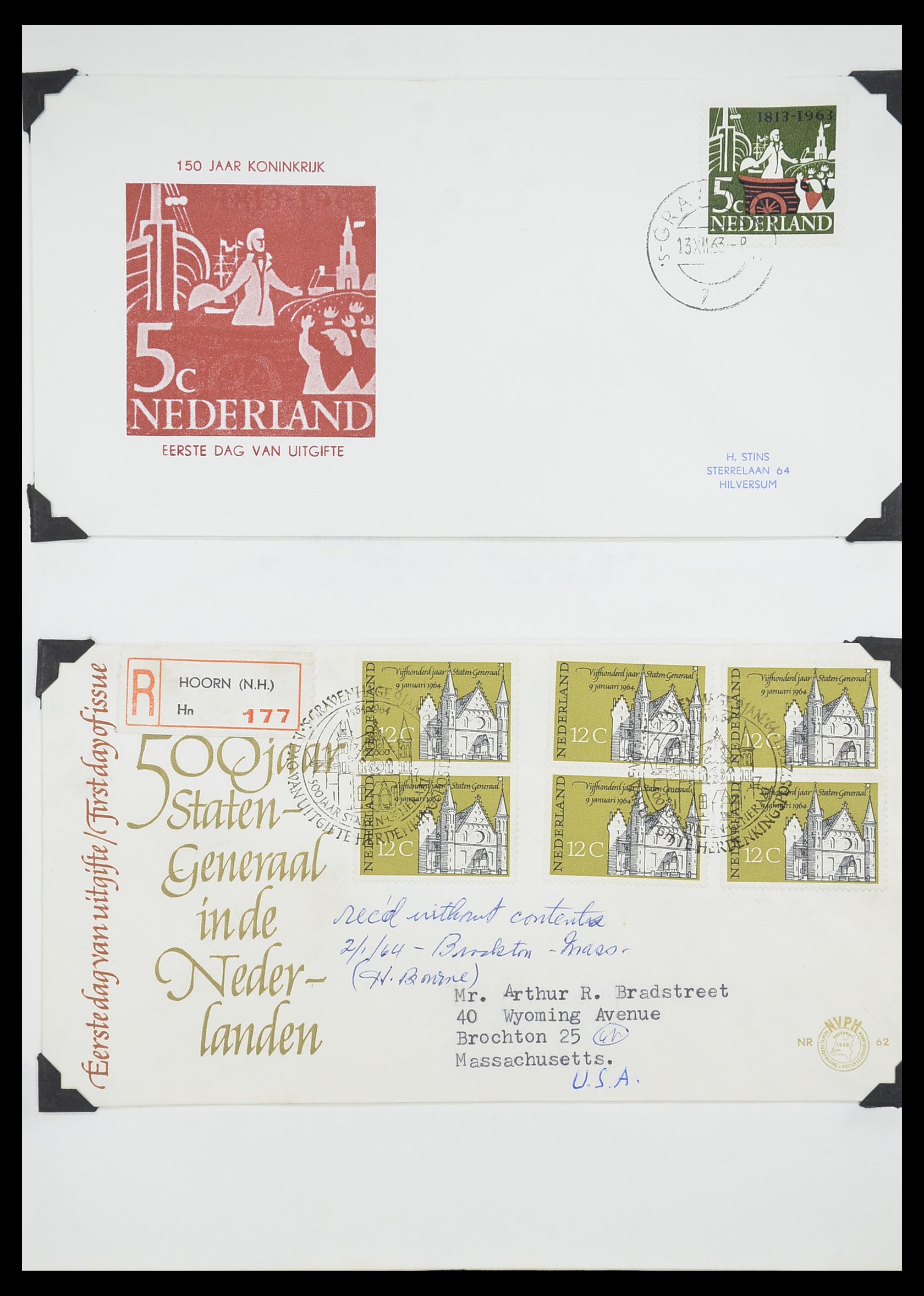 33662 033 - Postzegelverzameling 33662 Nederland 1852-1995.